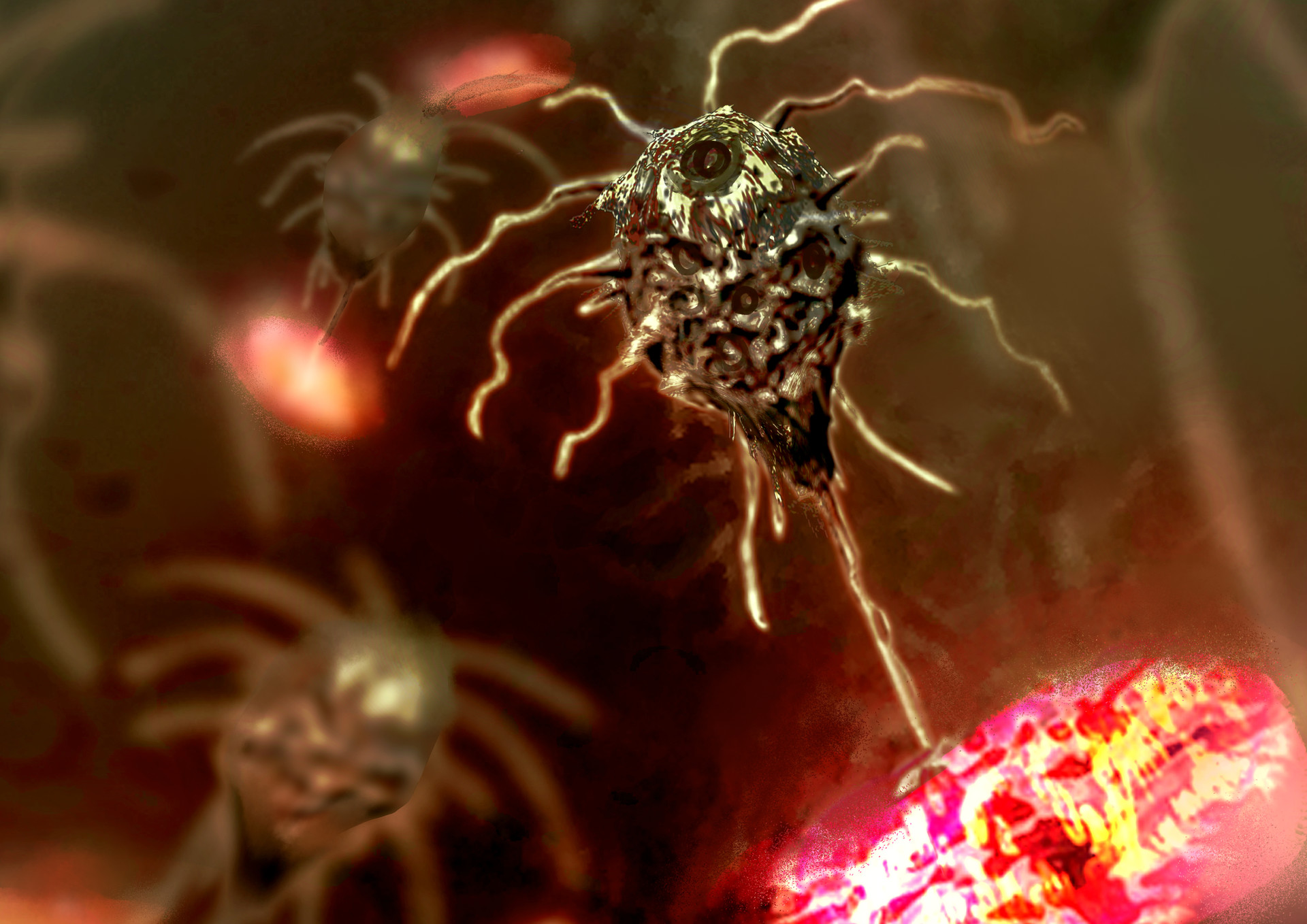 Artstation The Art Of Parasite Eve Key Scenes And Environment