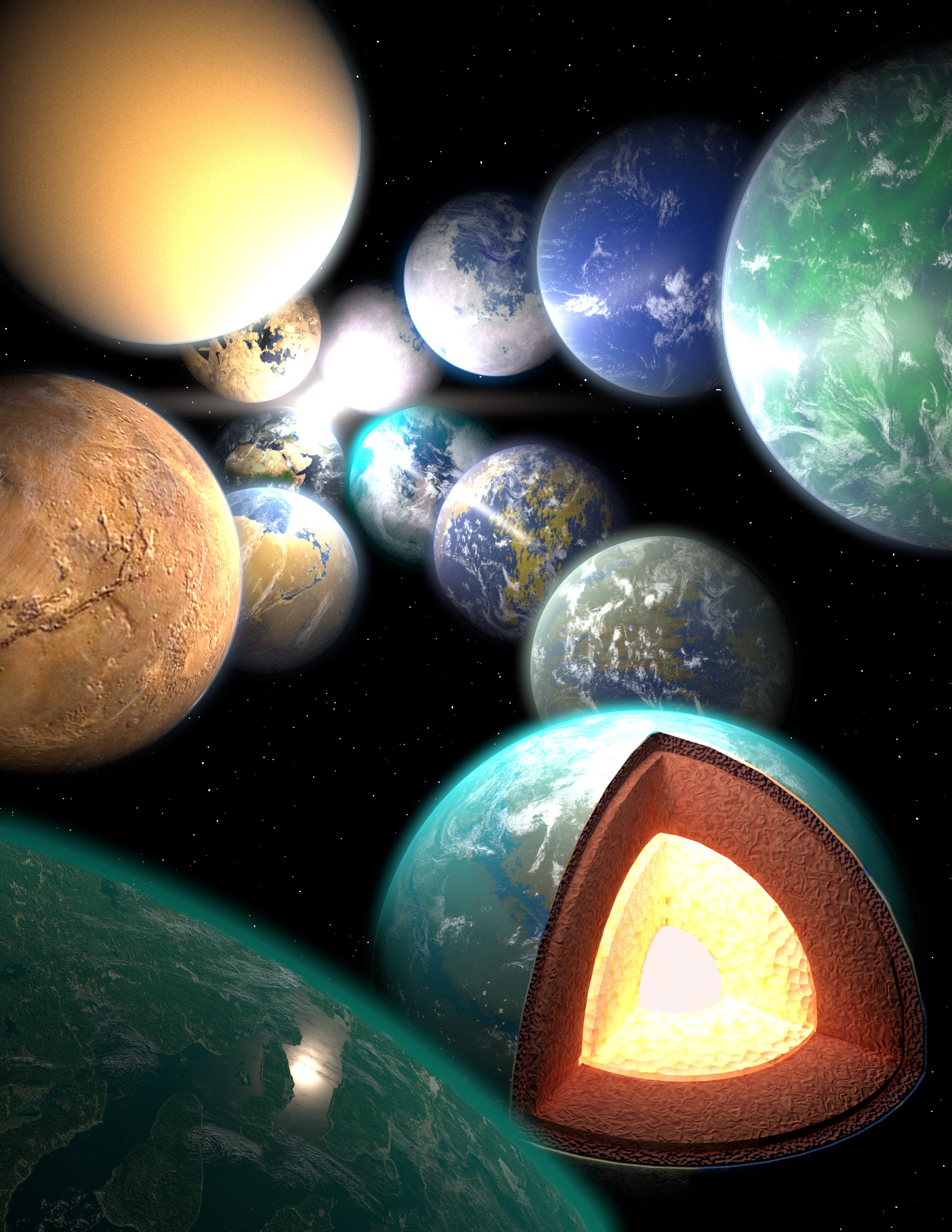 Each world has a story to tell...