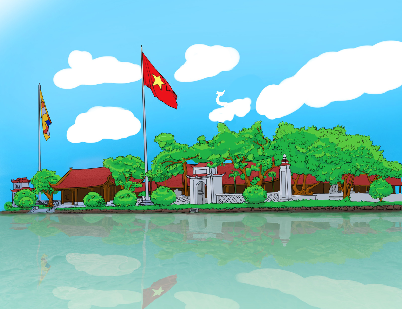 Artstation Vietnamese Temple Gigan Pic Artstation Vietnamese Temple Gigan Pic