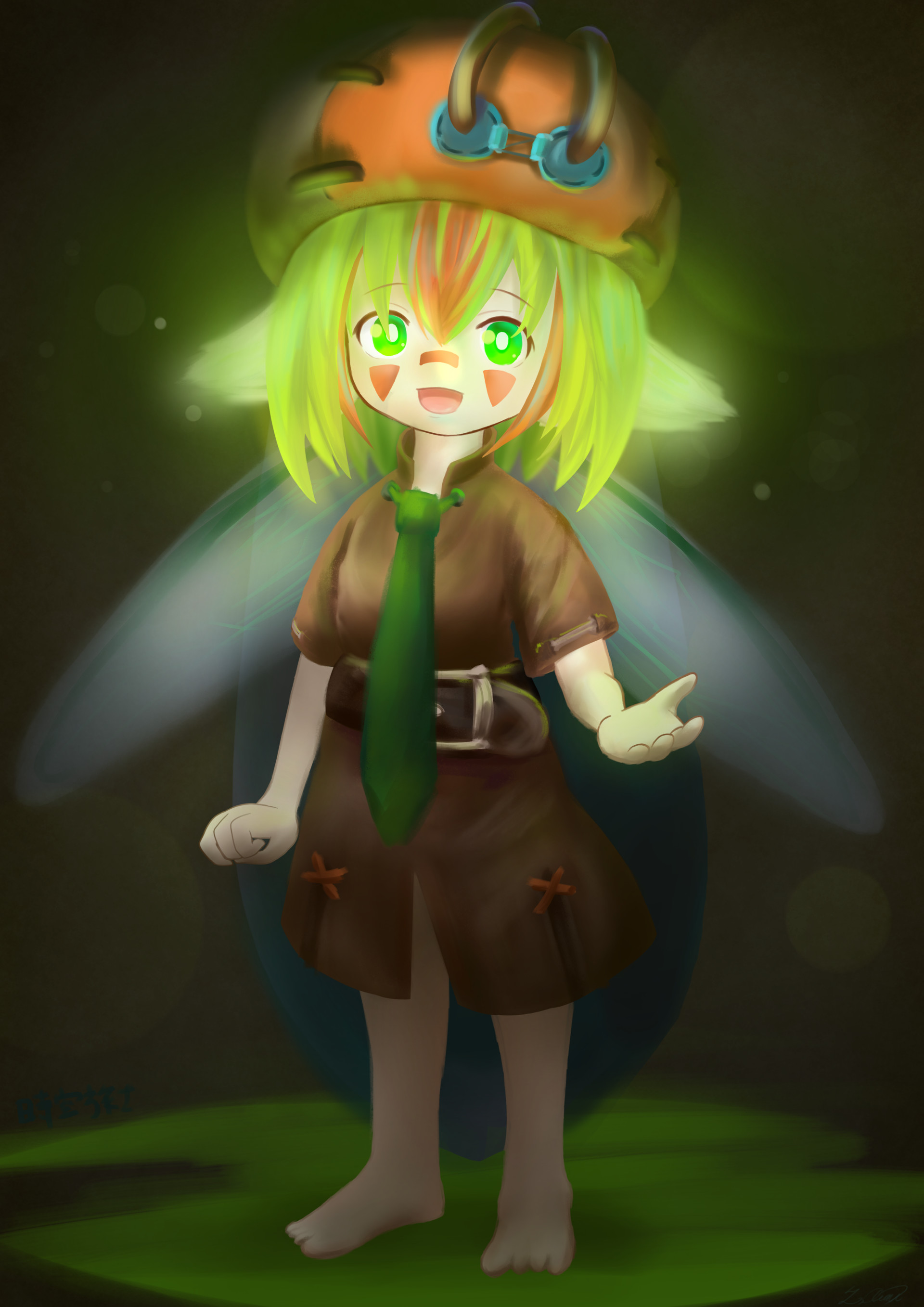 Artstation Firefly Girl Tatsuki Aimi