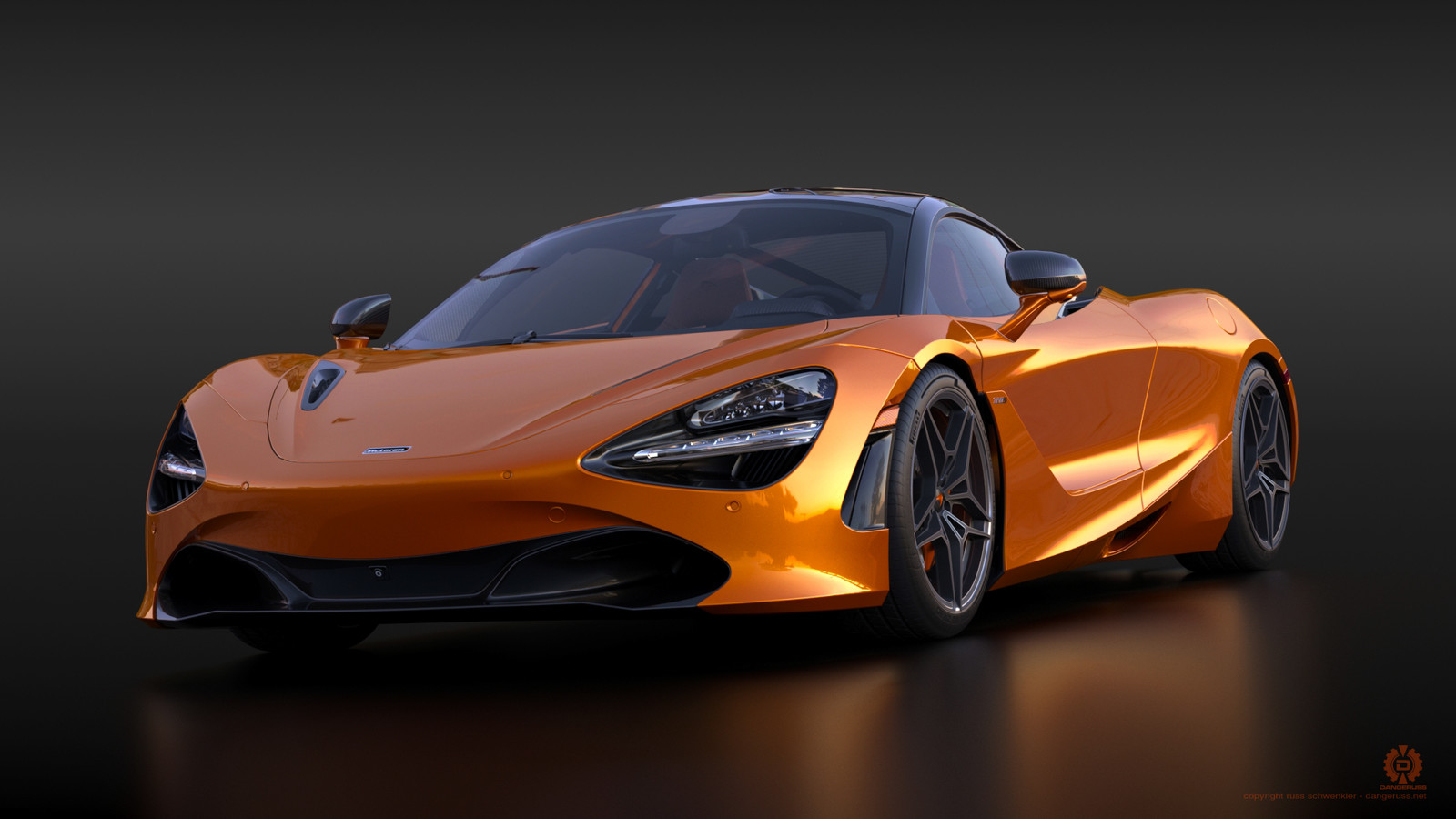 Макларен 670s хамелеон