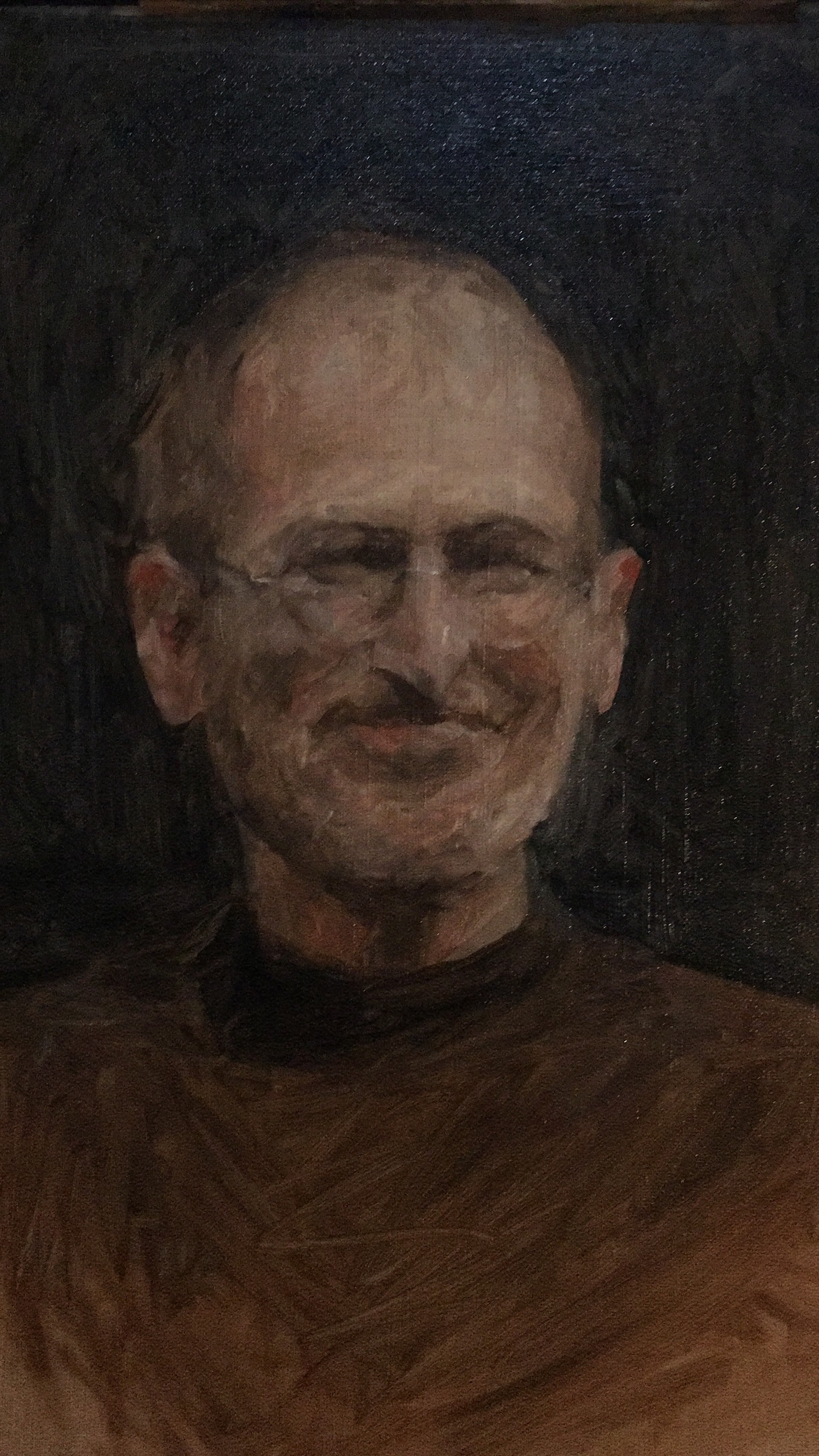ArtStation Steve jobs oil painting