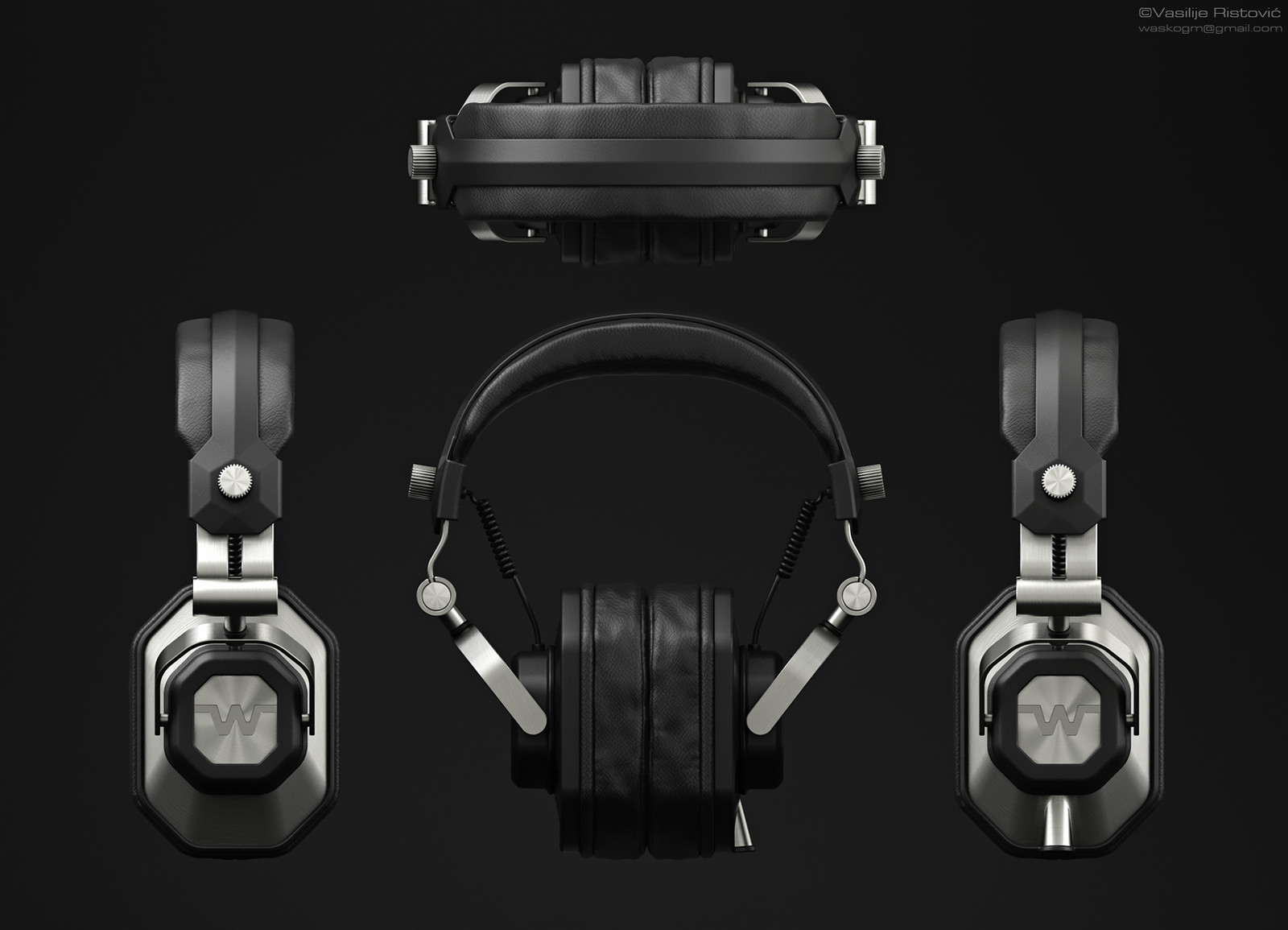 Vasilije Ristovic Headphones Design Concept