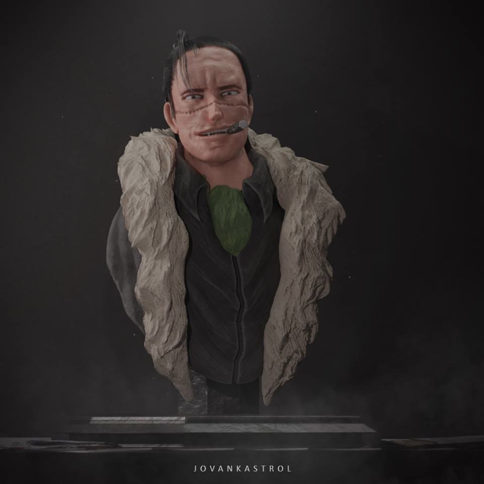 Artstation Sir Crocodile One Piece Fanart Fuad