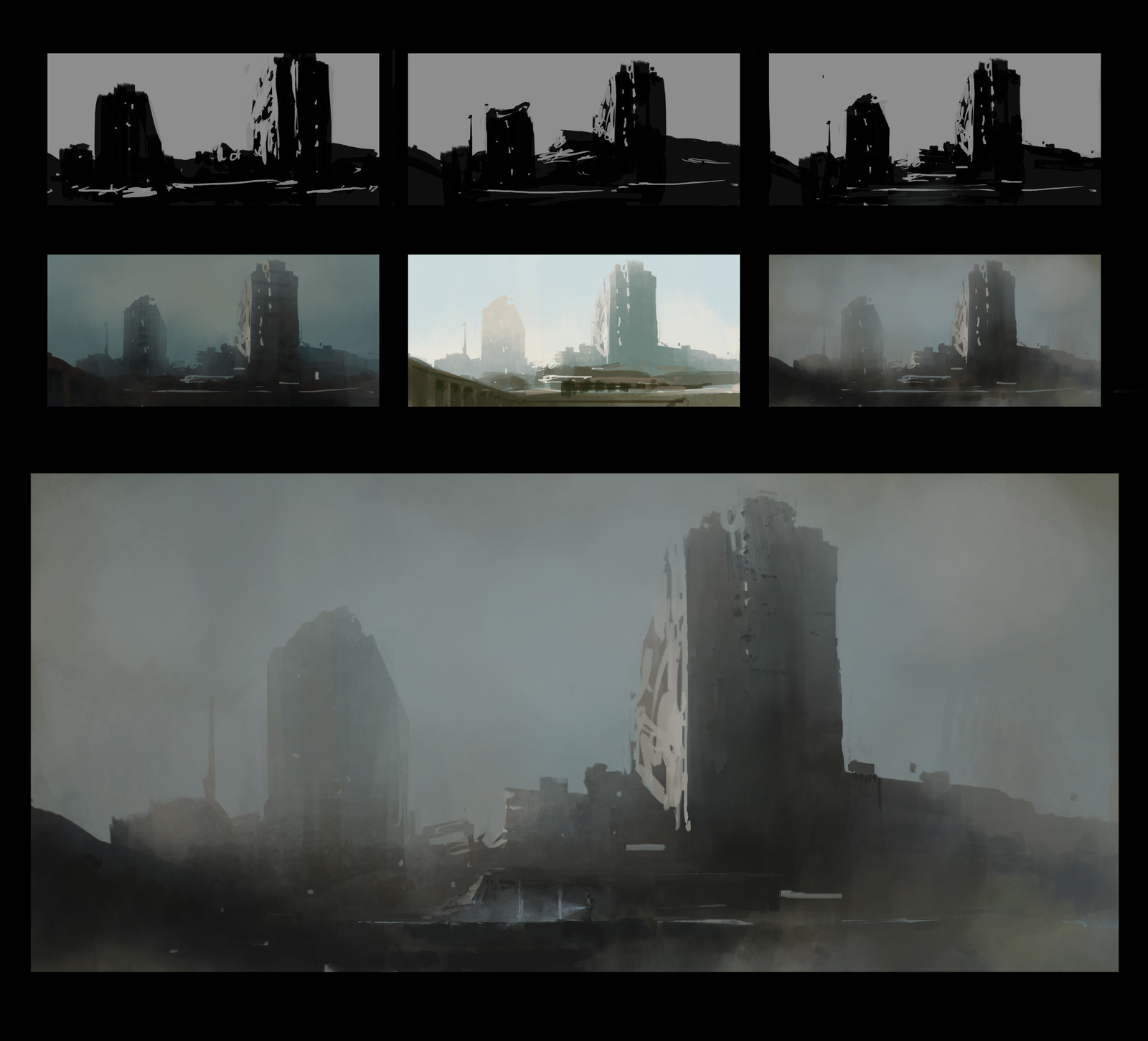 Composition and color research