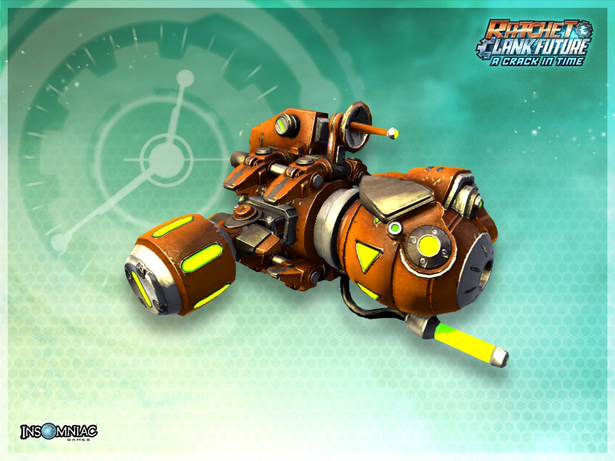 Thomas Olson Constructo Shotgun, Ratchet & Clank Future A Crack in