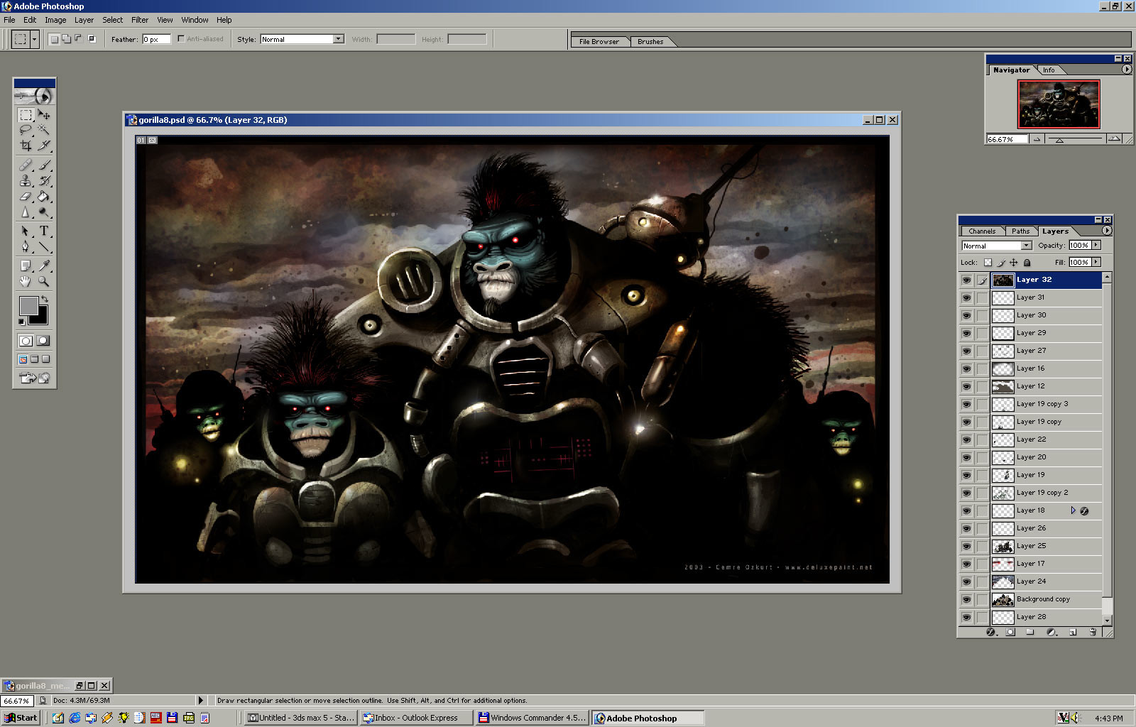 artstation gorillaz cemre ozkurt