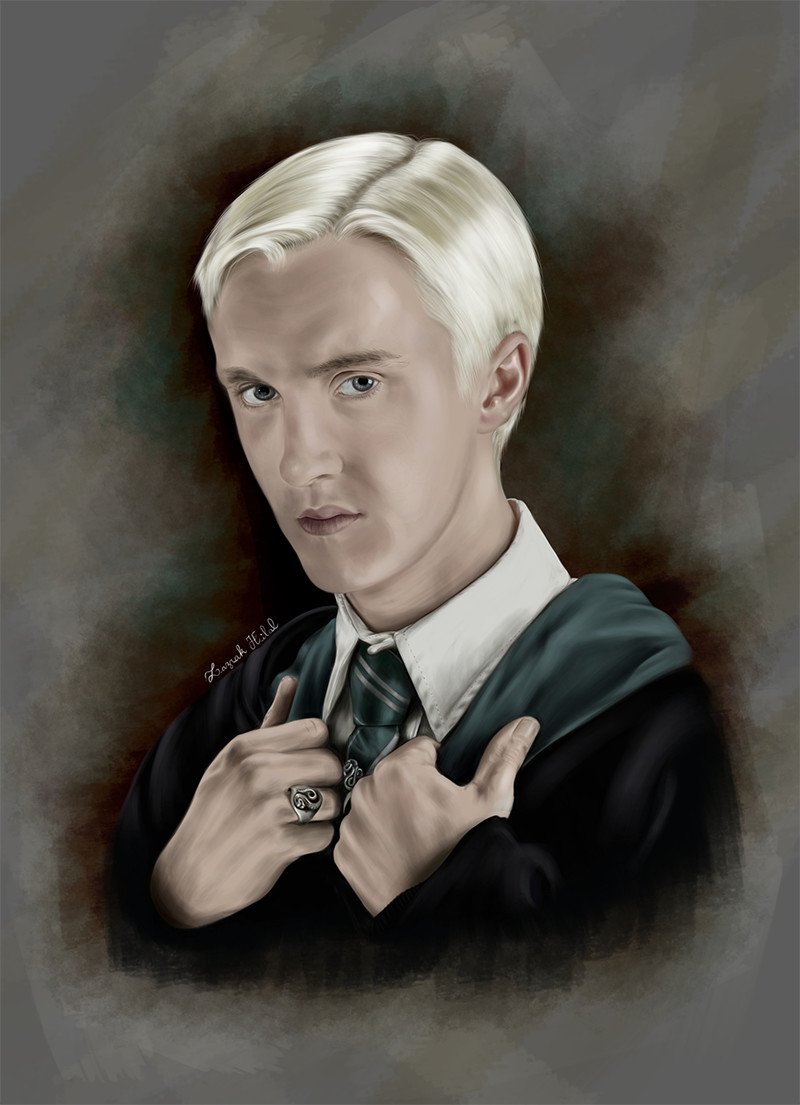 Artstation Draco Malfoy Hilal Lazrak