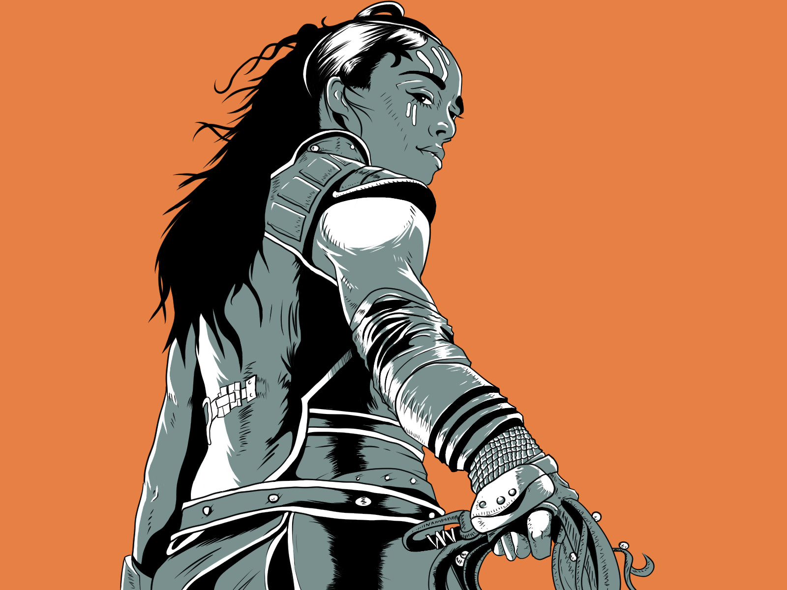 Artstation Tessa Thompson Valkyrie From Thor Ragnarok Jeff Ramos