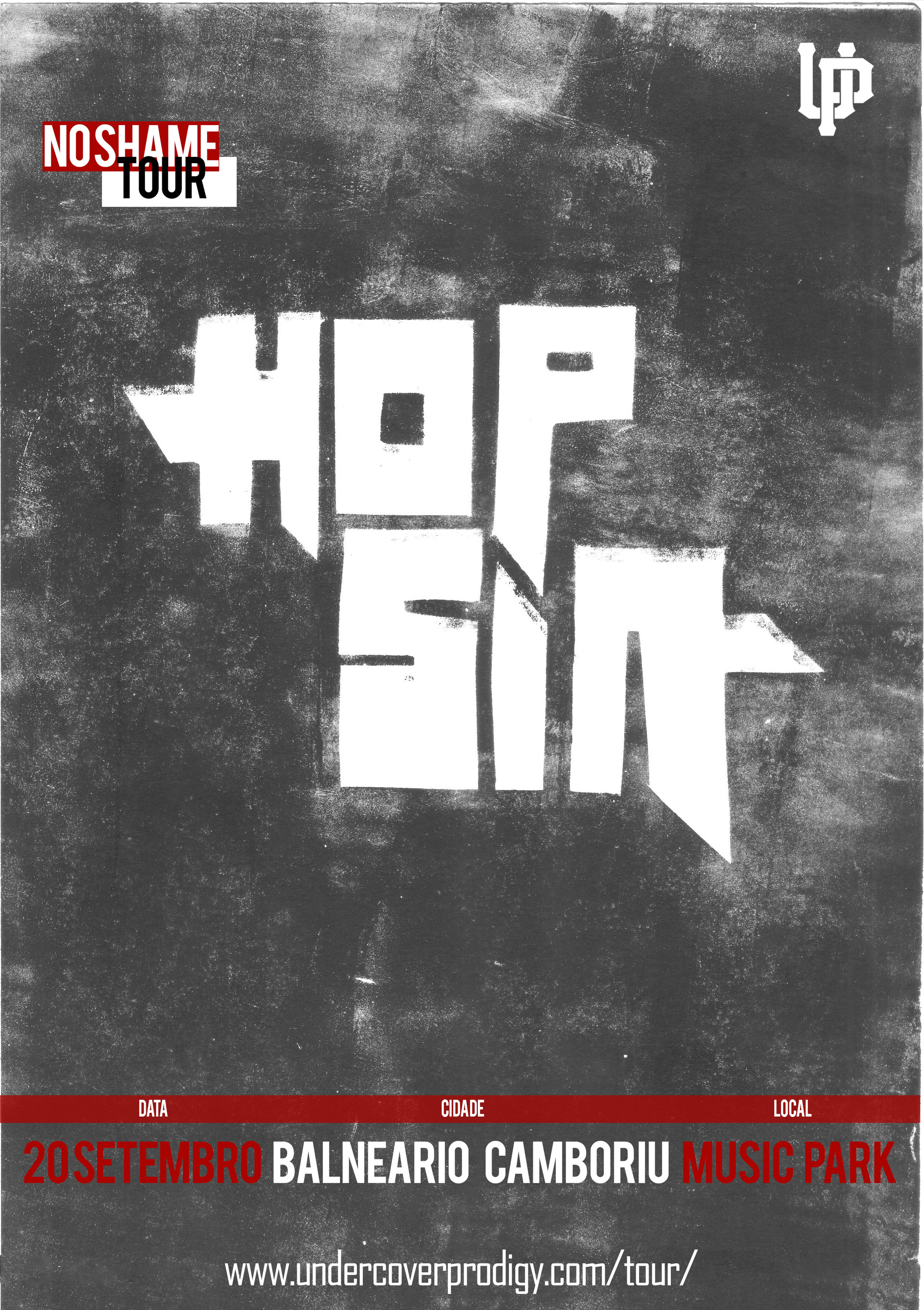 David Henrique Freitag Promotional Poster Fictional Hopsin Tour