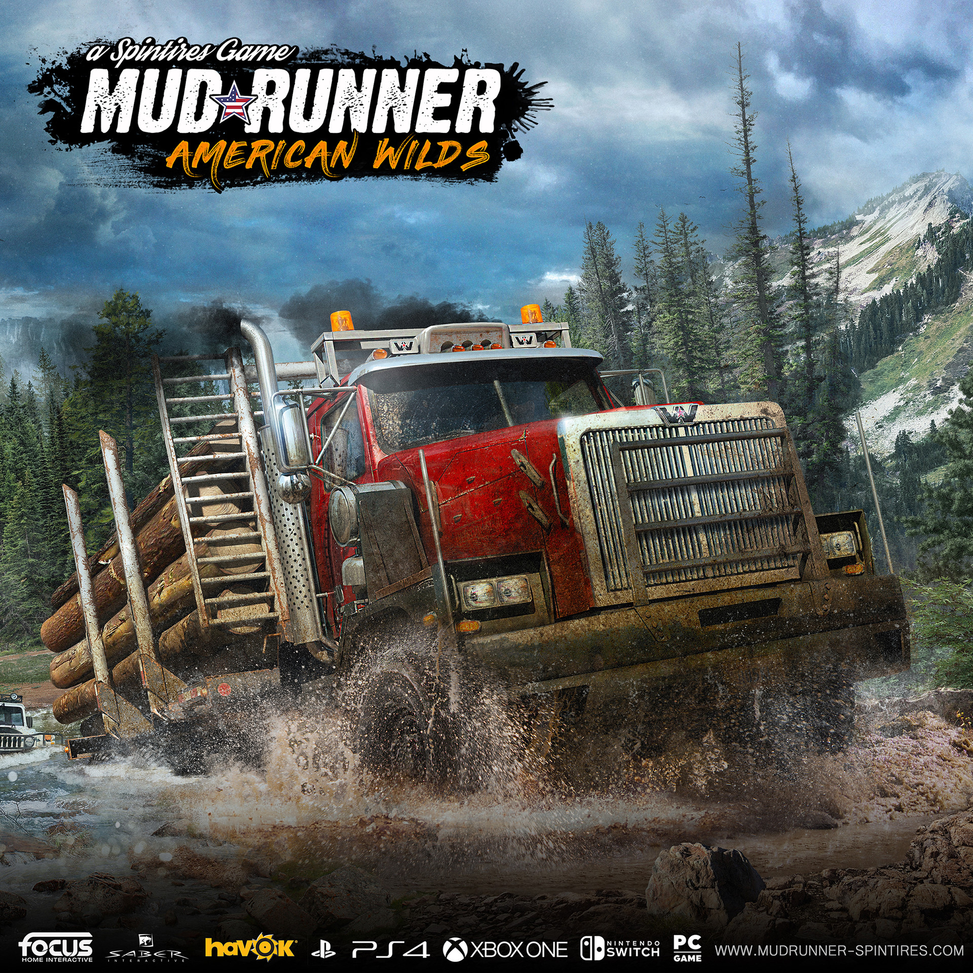 Игра mudrunner mobile. SPINTIRES: MUDRUNNER. SPINTIRES: MUDRUNNER - American Wilds. Spin Tires Mud Runner. MUDRUNNER American Wilds Edition.