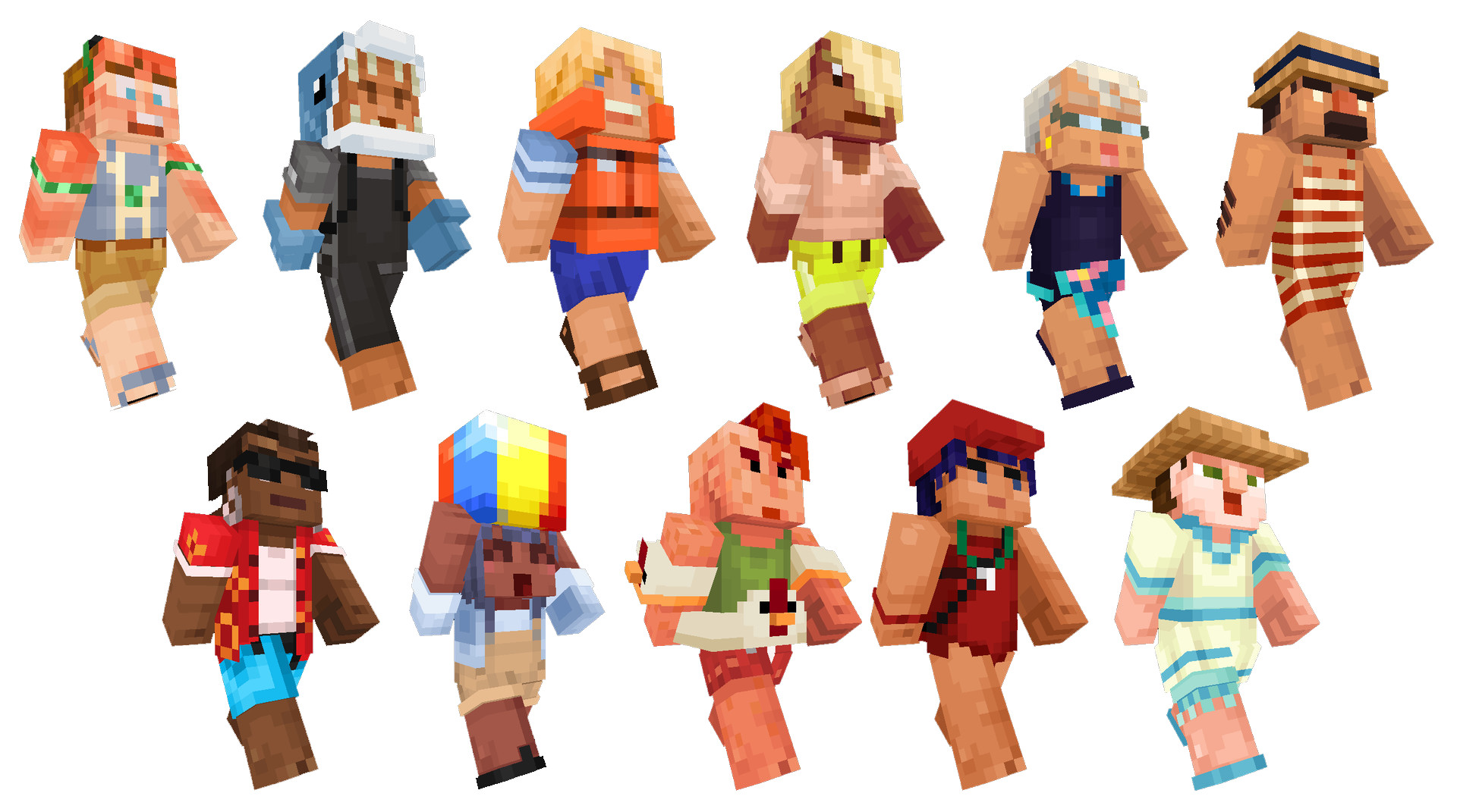 Beach Minecraft Skins