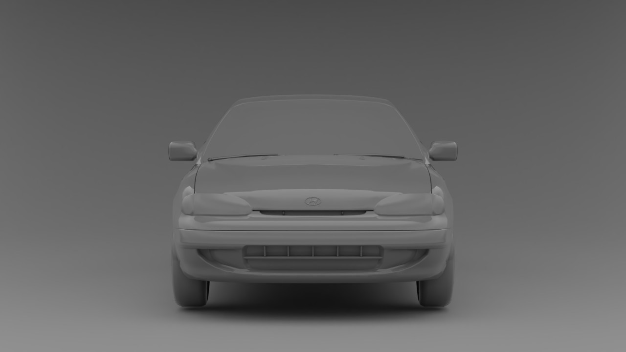 Artstation Hyundai Accent 1994 Ringolds Vitins