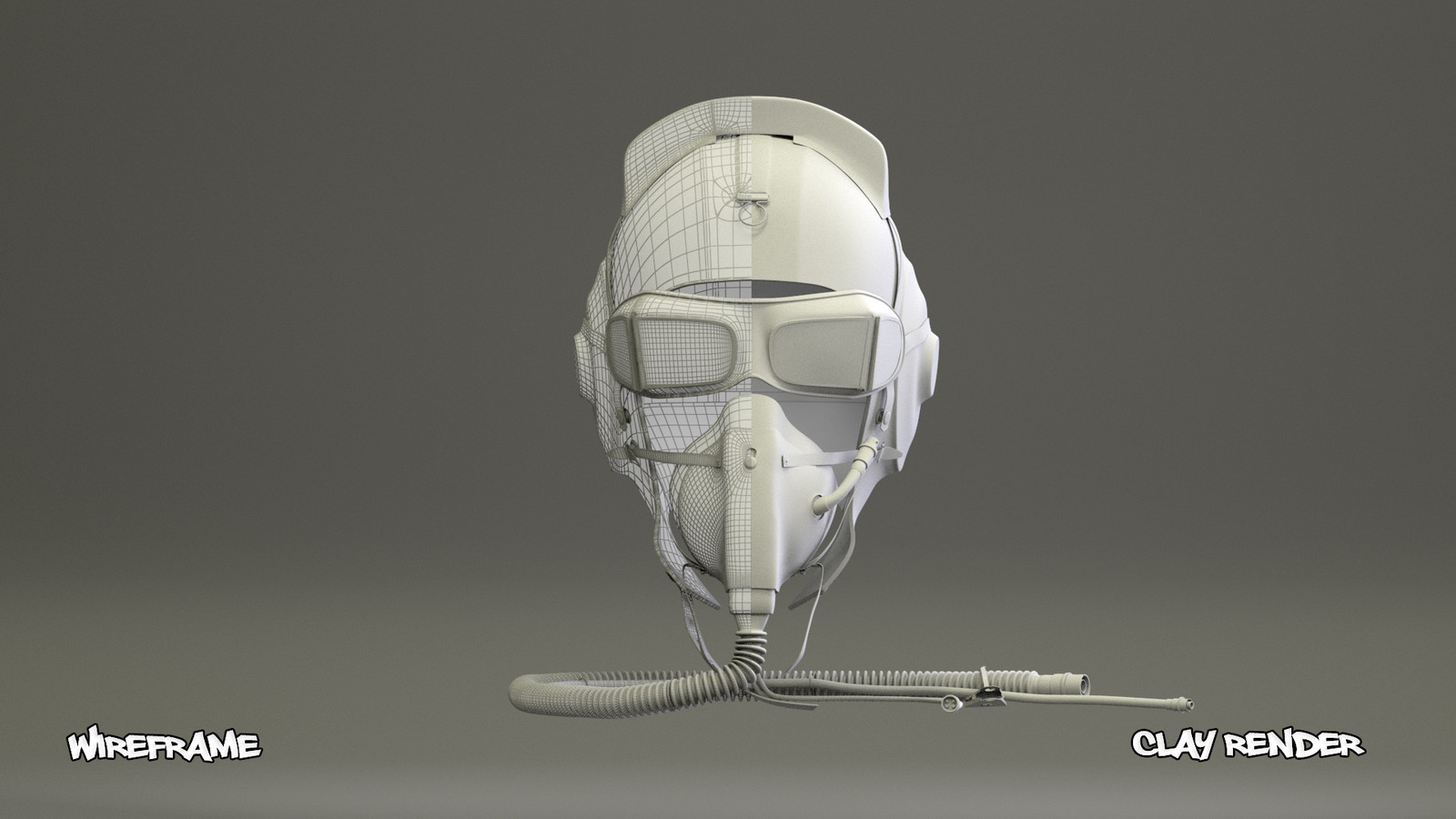 Breakdown Wireframe and Clay 