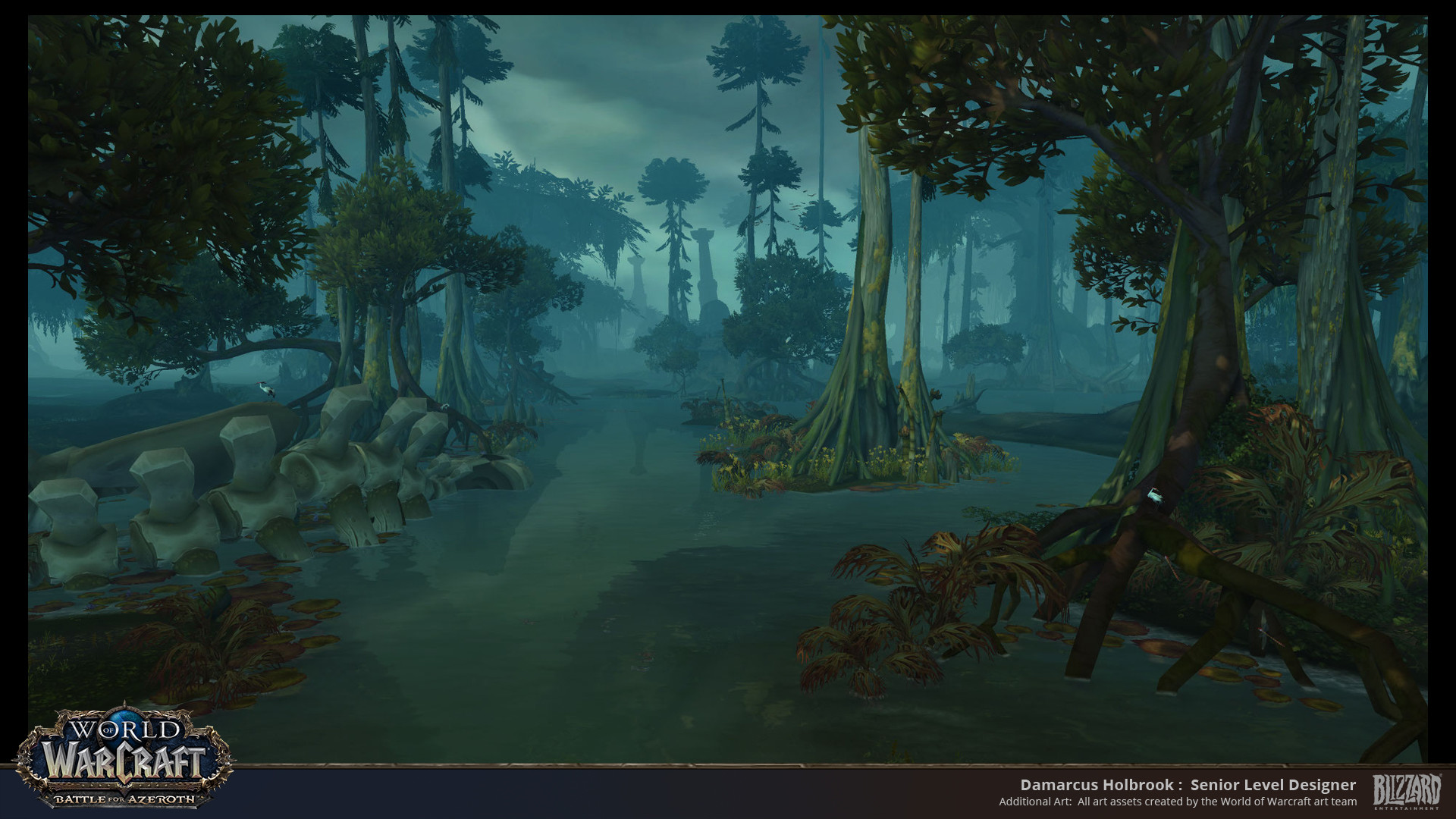 Artstation Nazmir World Building Battle For Azeroth World