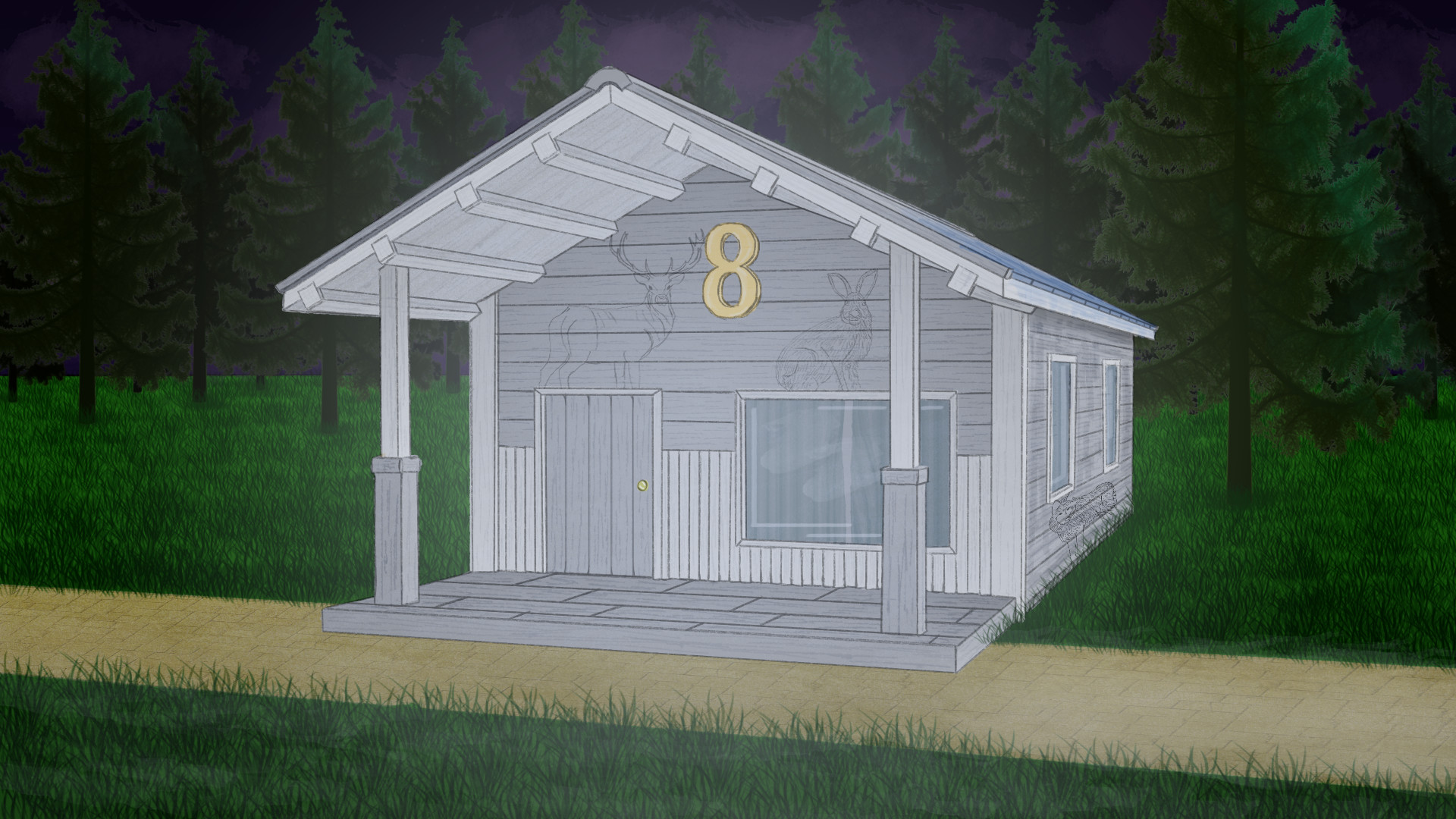 how do camp halfblood cabins look