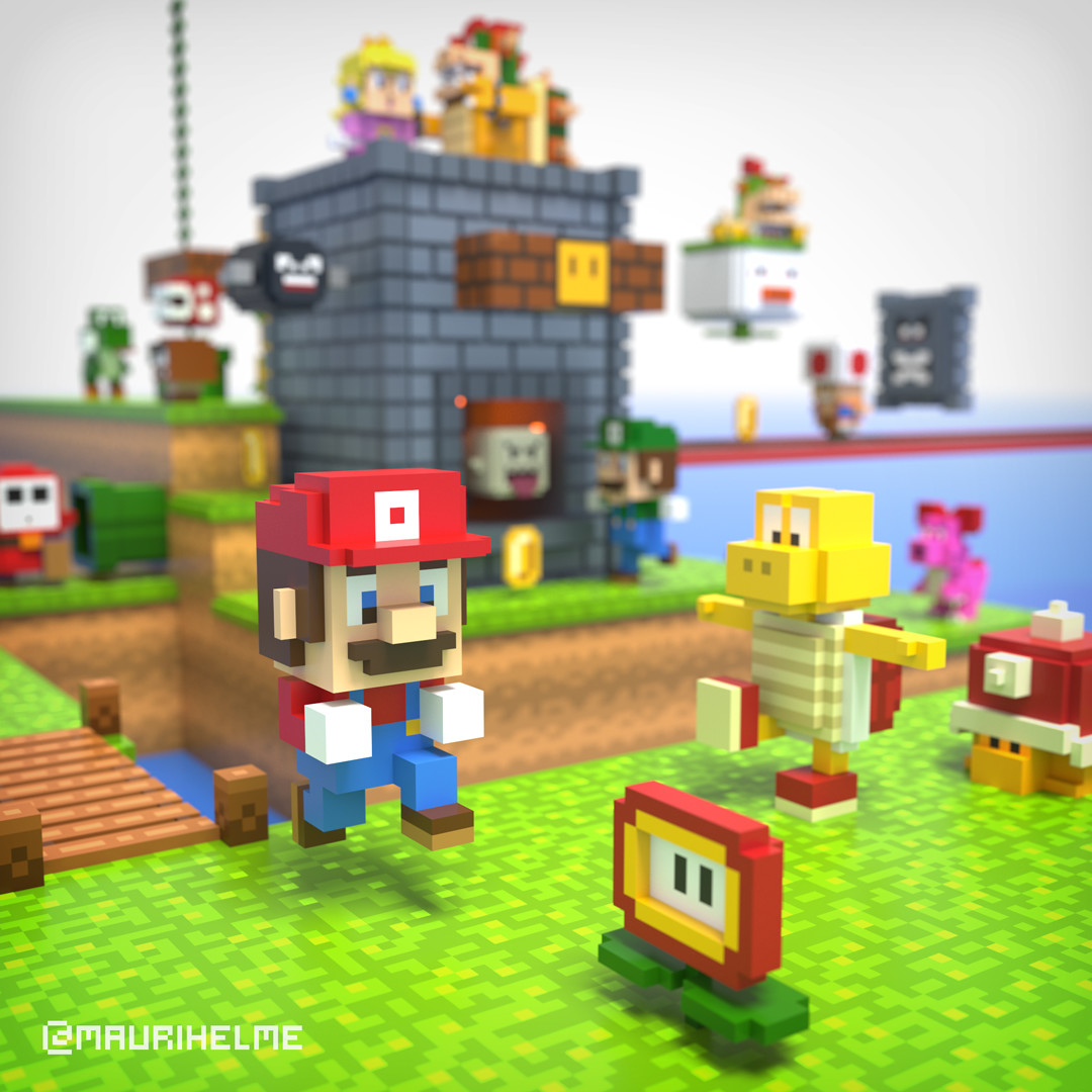 Mauri Helme - Super Mario Voxel