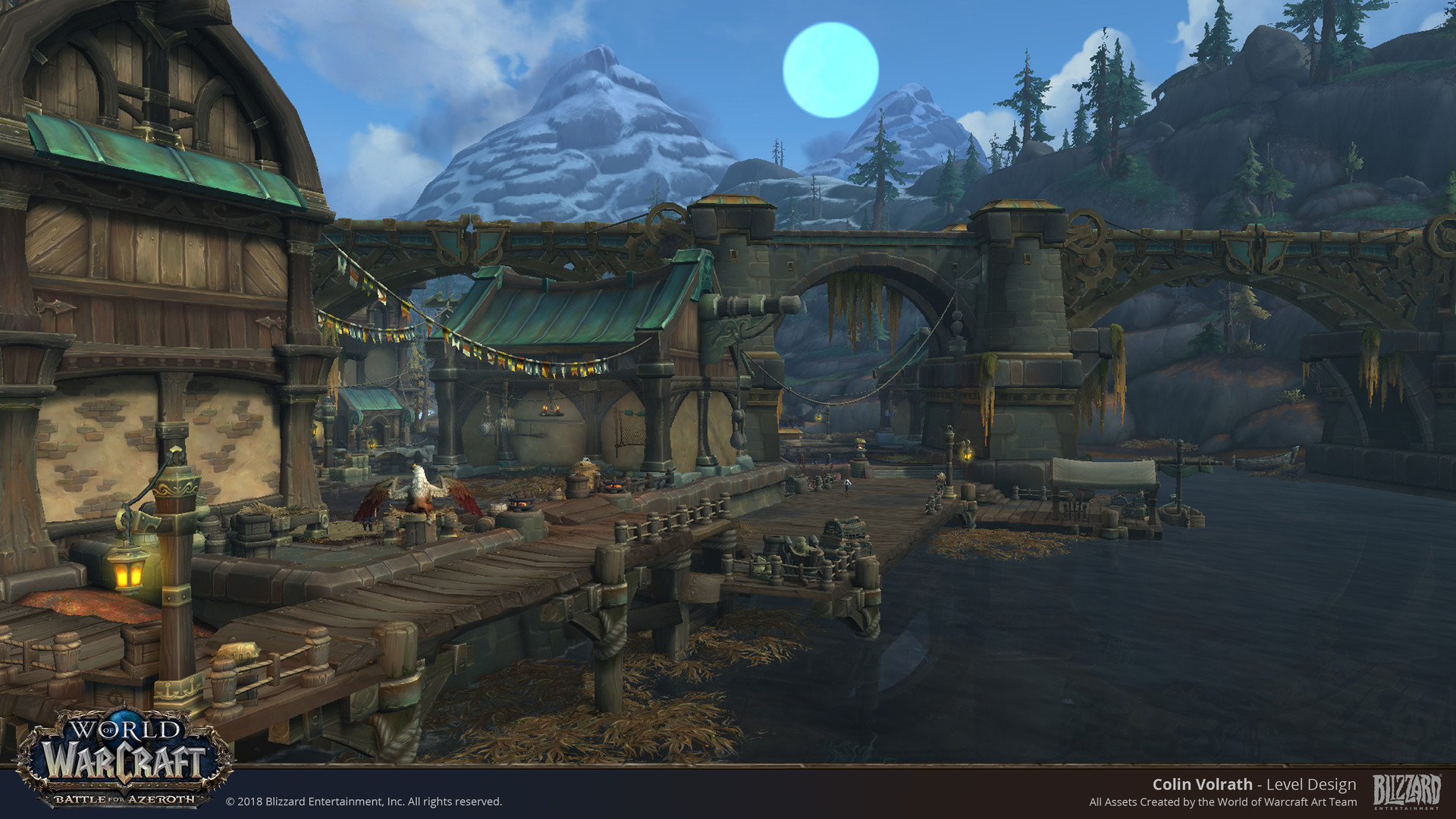 Artstation Tiragarde Sound World Of Warcraft Battle