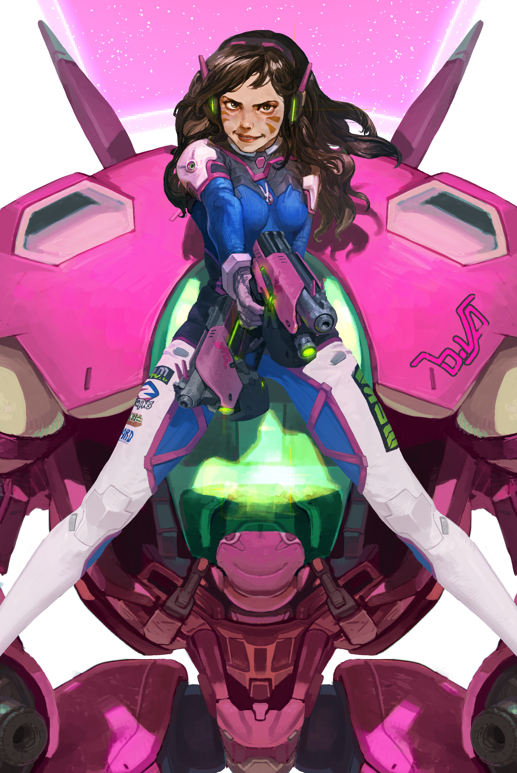 ArtStation - Bang! D.va!, kim hee su