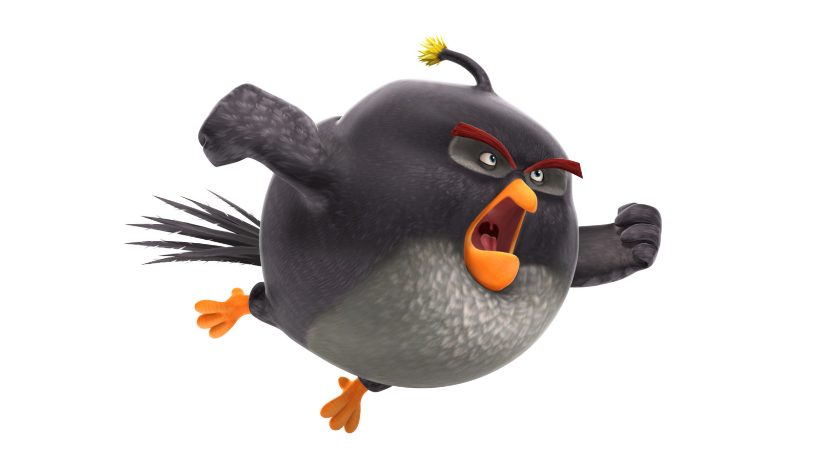 Promo Character Render. Angry Birds Action! Character texture, pose, lighting and render created by myself.