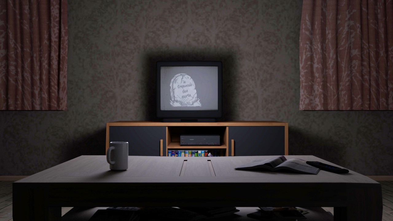Cédric Swille "Twilight of the Dead" Living Room Modeling