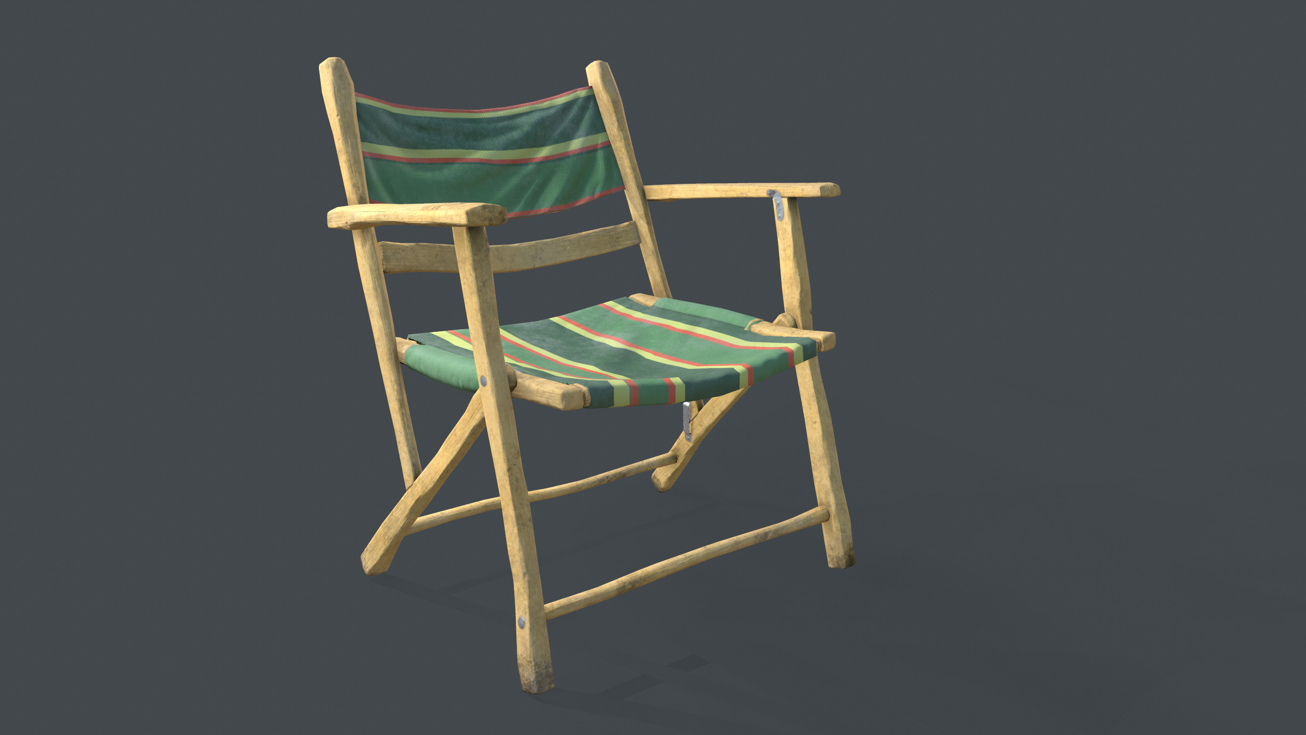 Linen Folding Beach Chair 