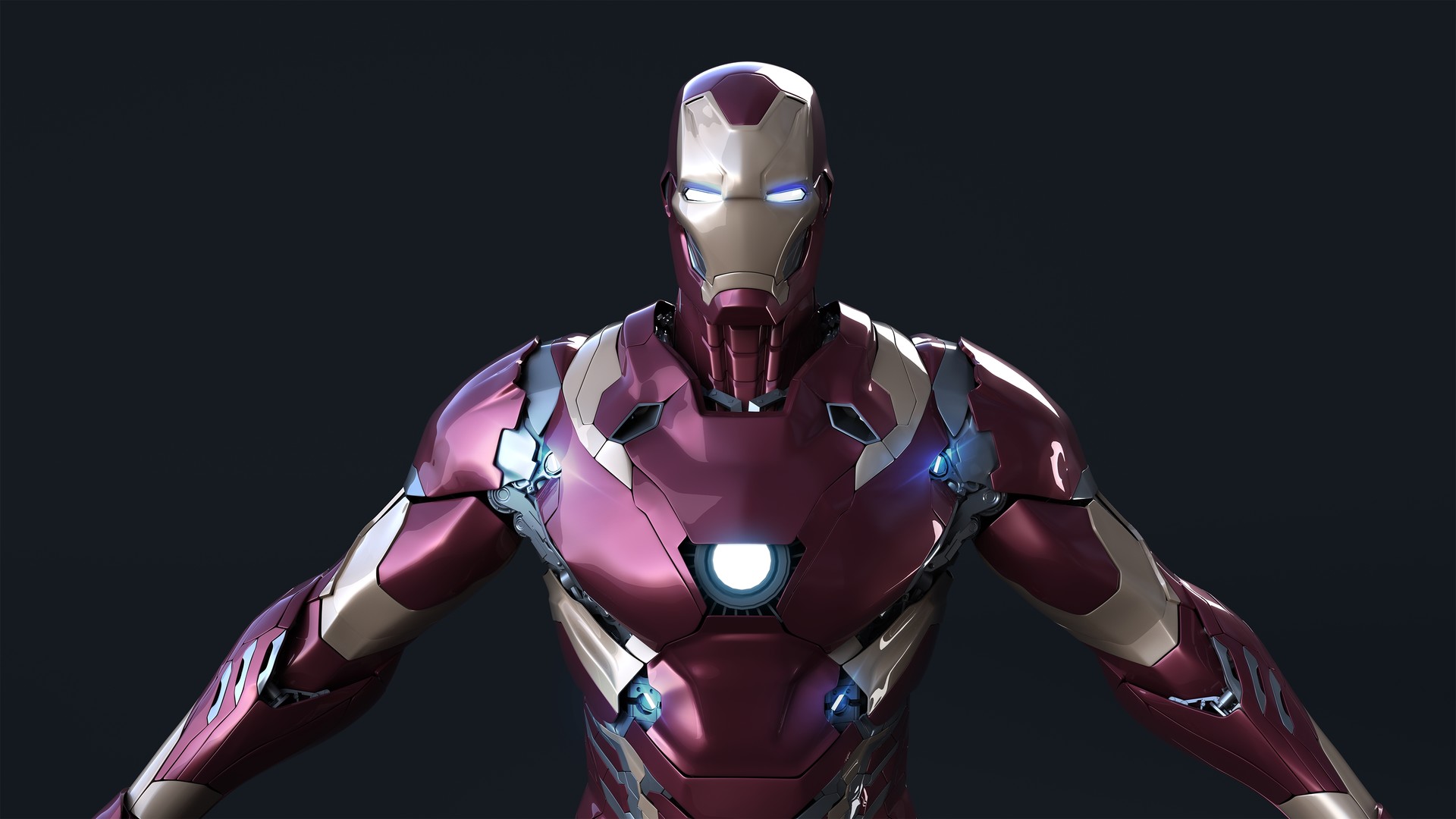 Hao Iron man modelling practice