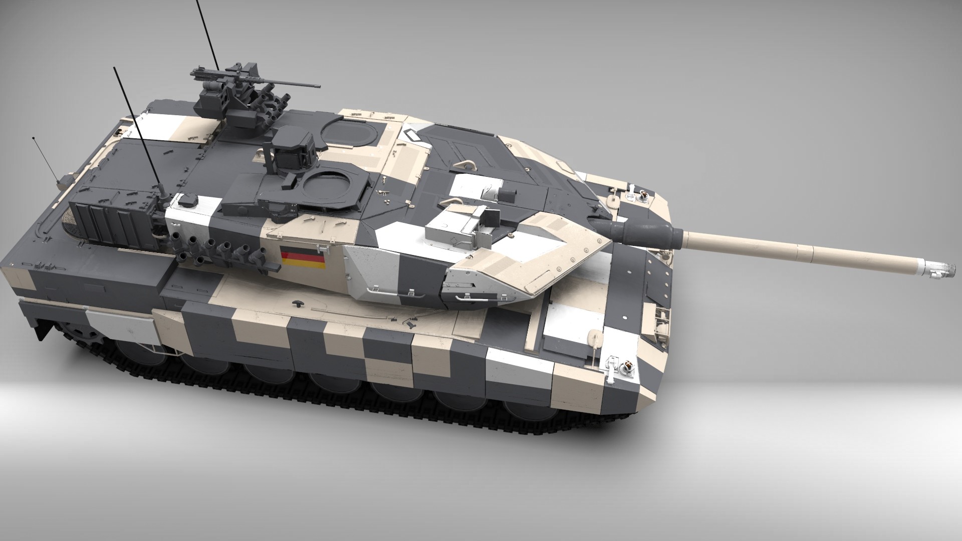 Roman Dyakonov - Leopard 2A6 with urban camo
