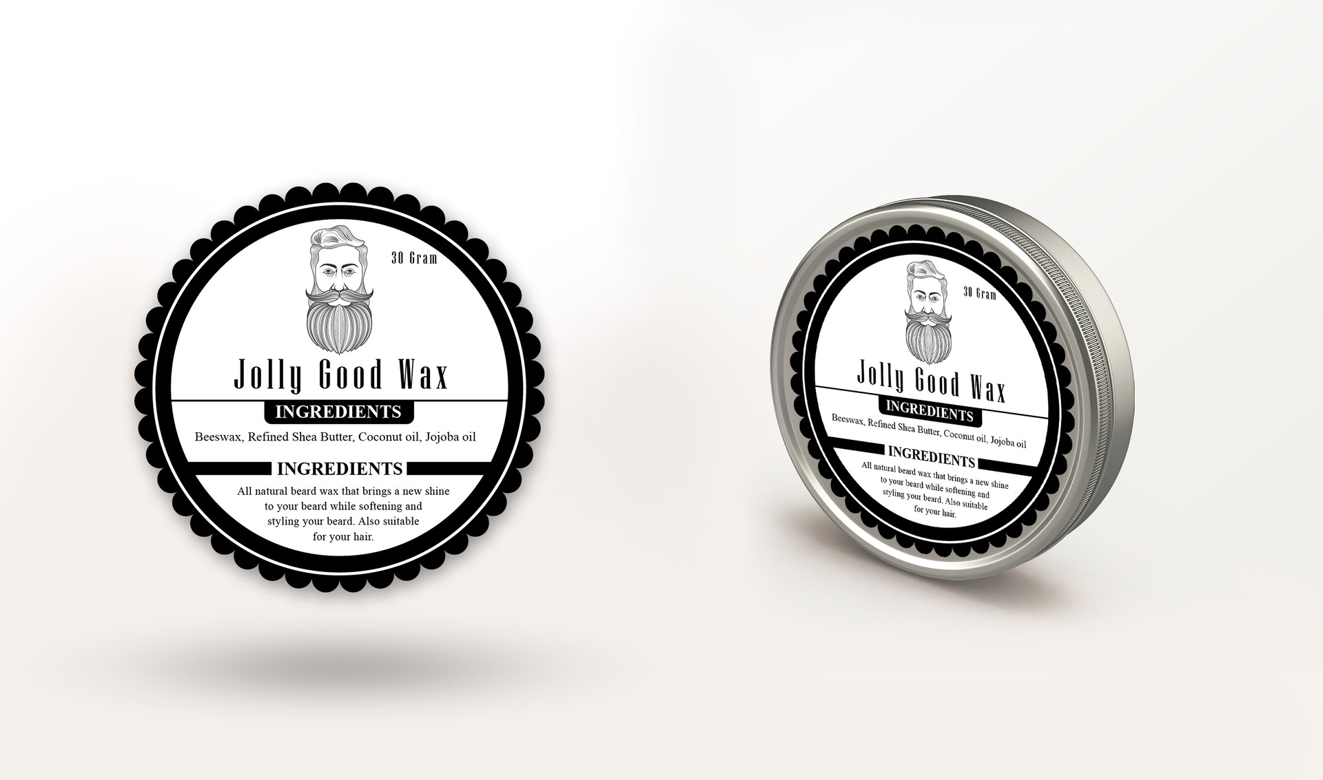 Harjinder Hari - Lip balm label design