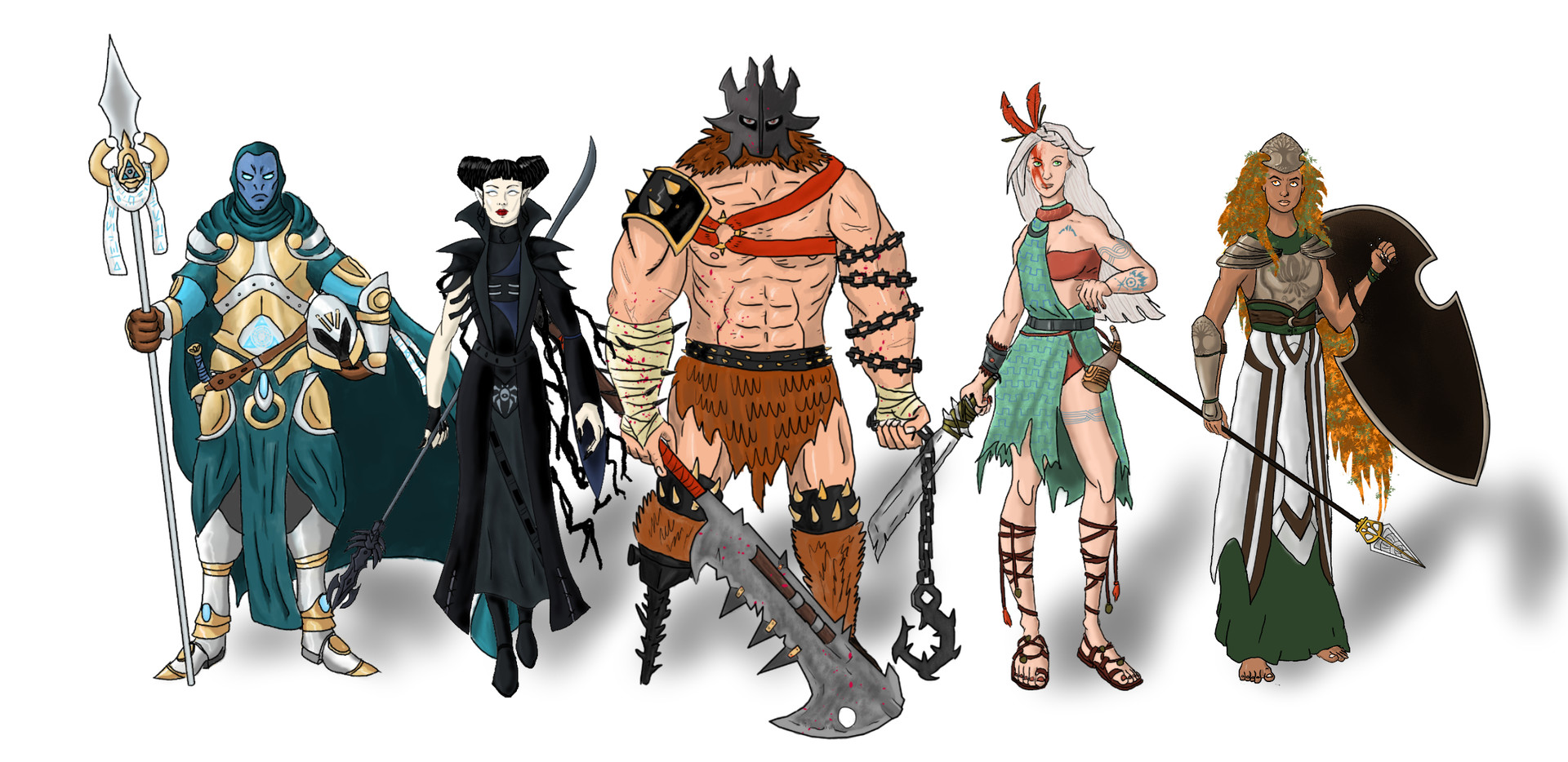 A team of adventurers inspired by the upcoming DnD release of Guildmaster&a...