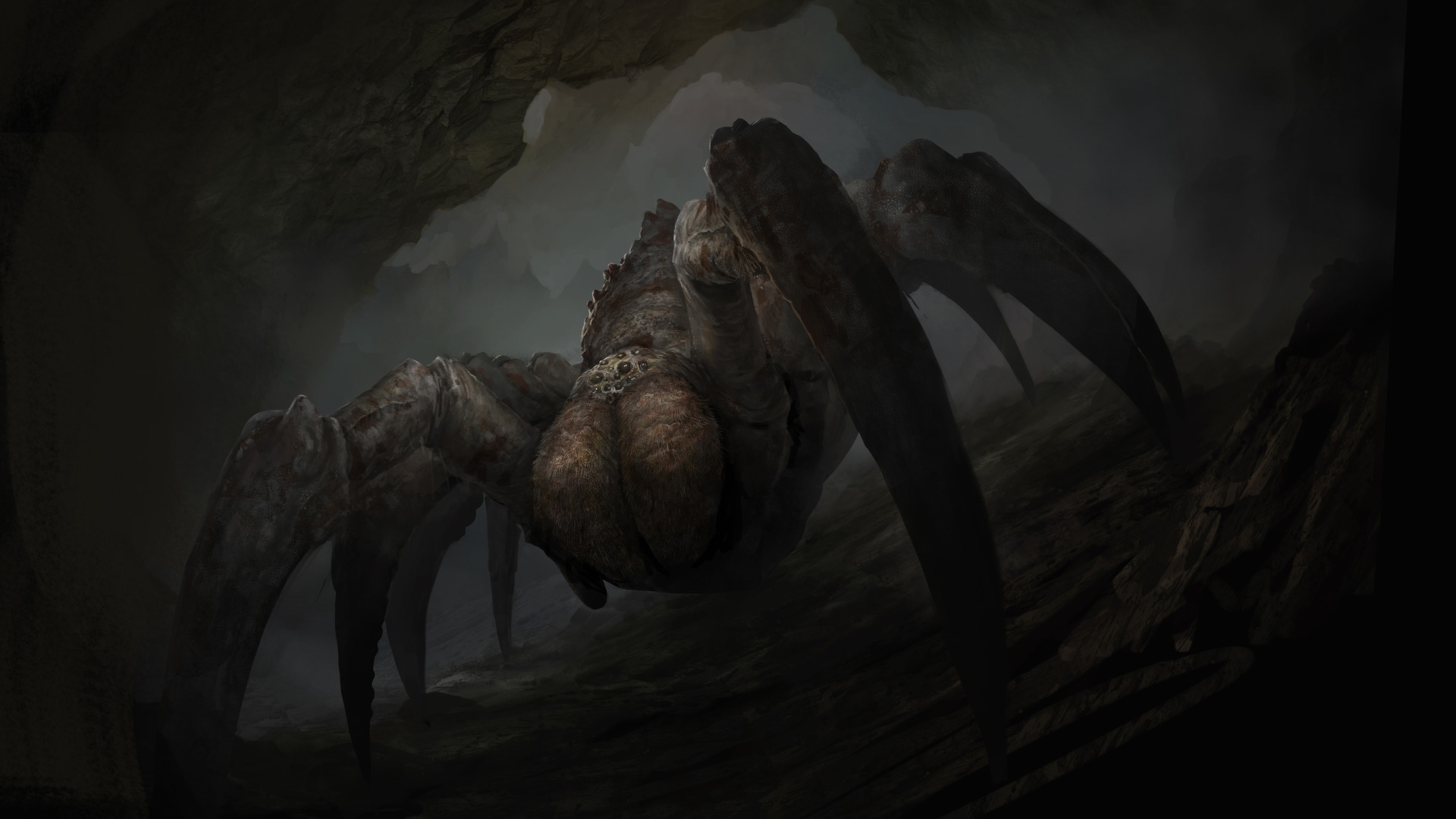 Spider by Alex Zolotarenko : r/ImaginaryBeasts