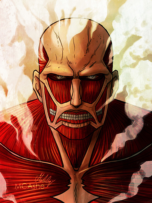 ArtStation - Colossal Titan artwork, MCAshe