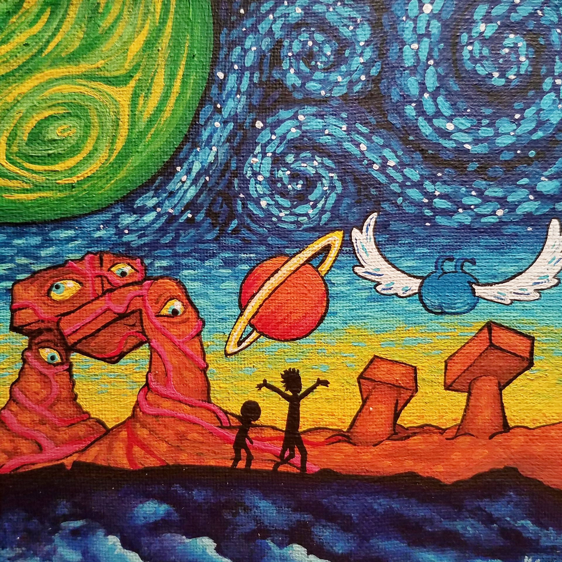Kelly Mcdonald Rick And Morty Starry Night
