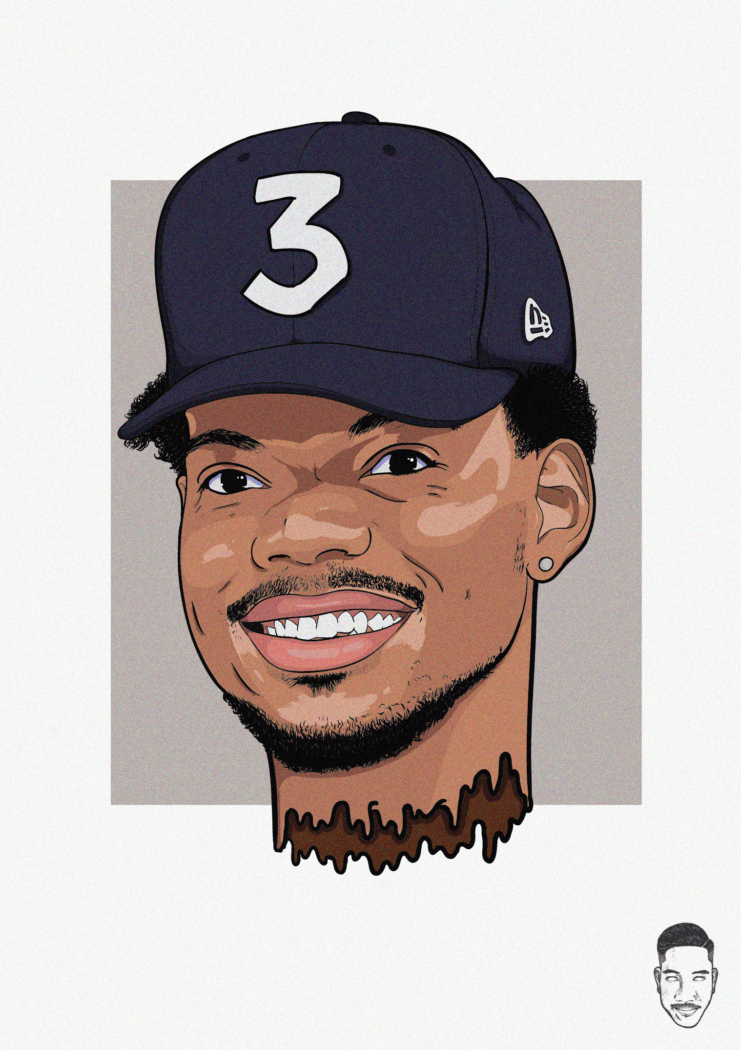 Artstation Chance The Rapper Fanart Kevin Allam
