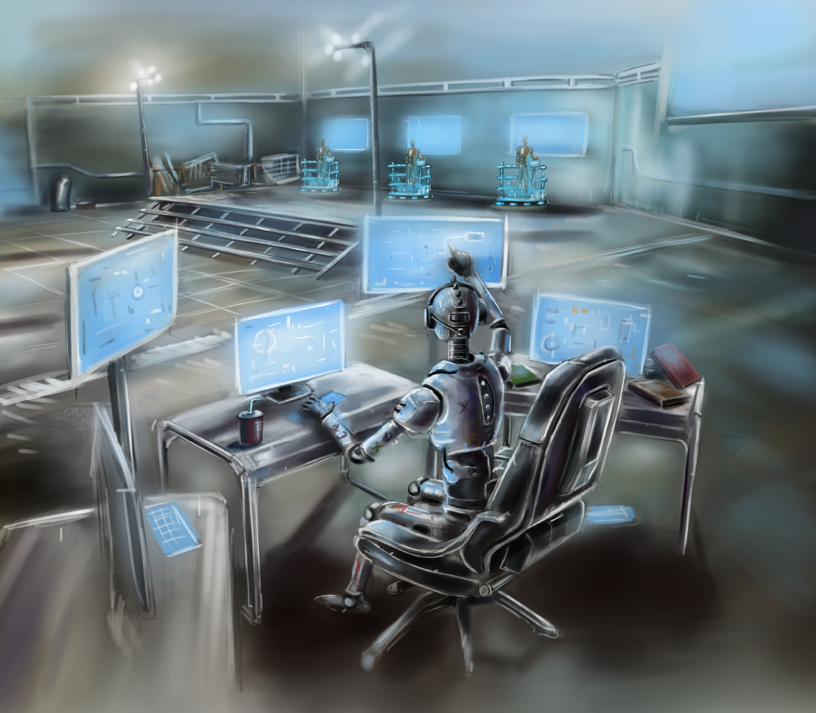 concept computer room