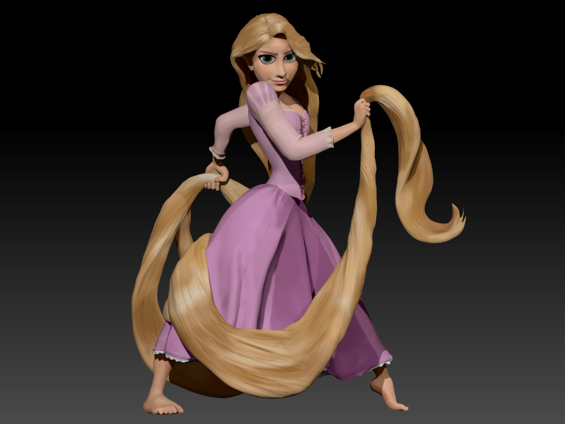 Artstation Rapunzel