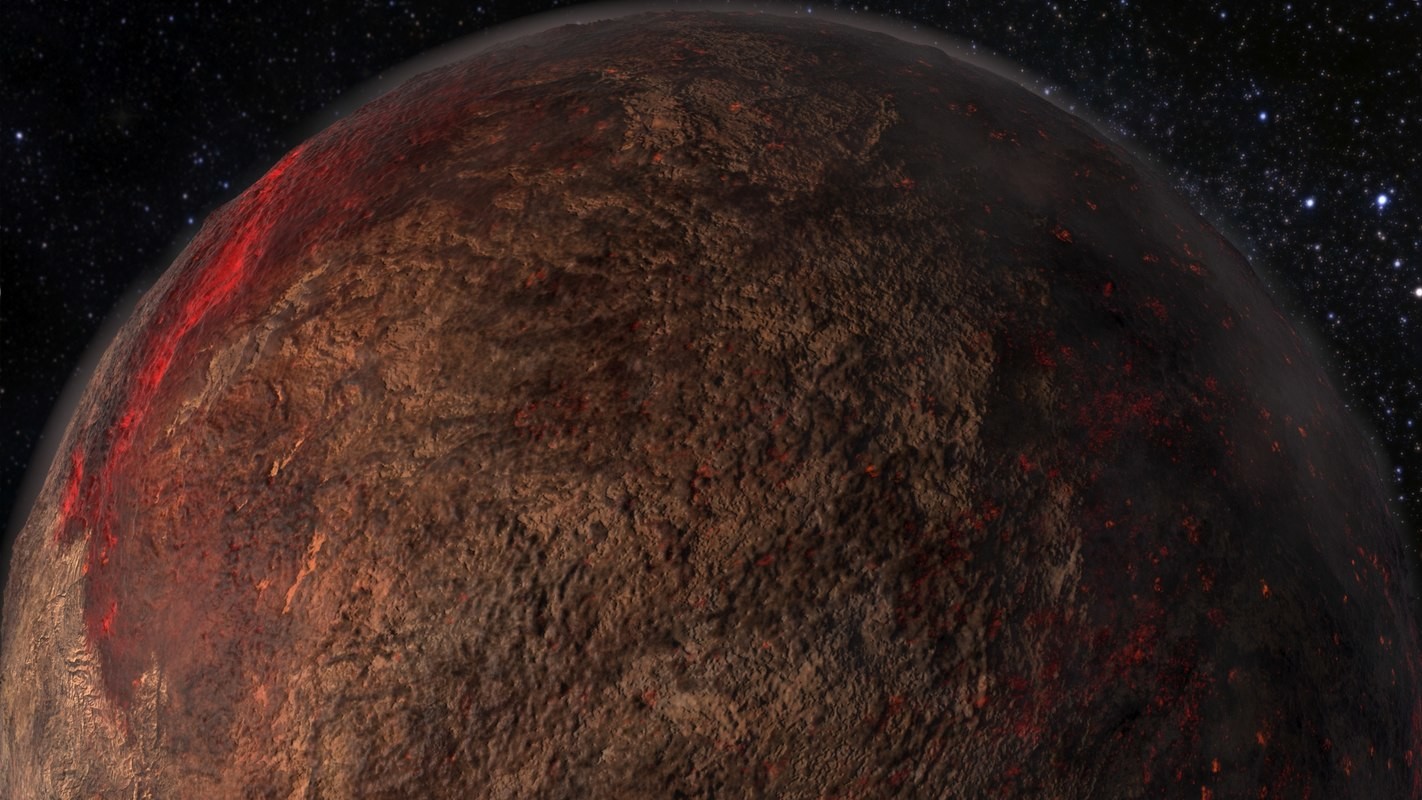 Lava Planet 3D Model