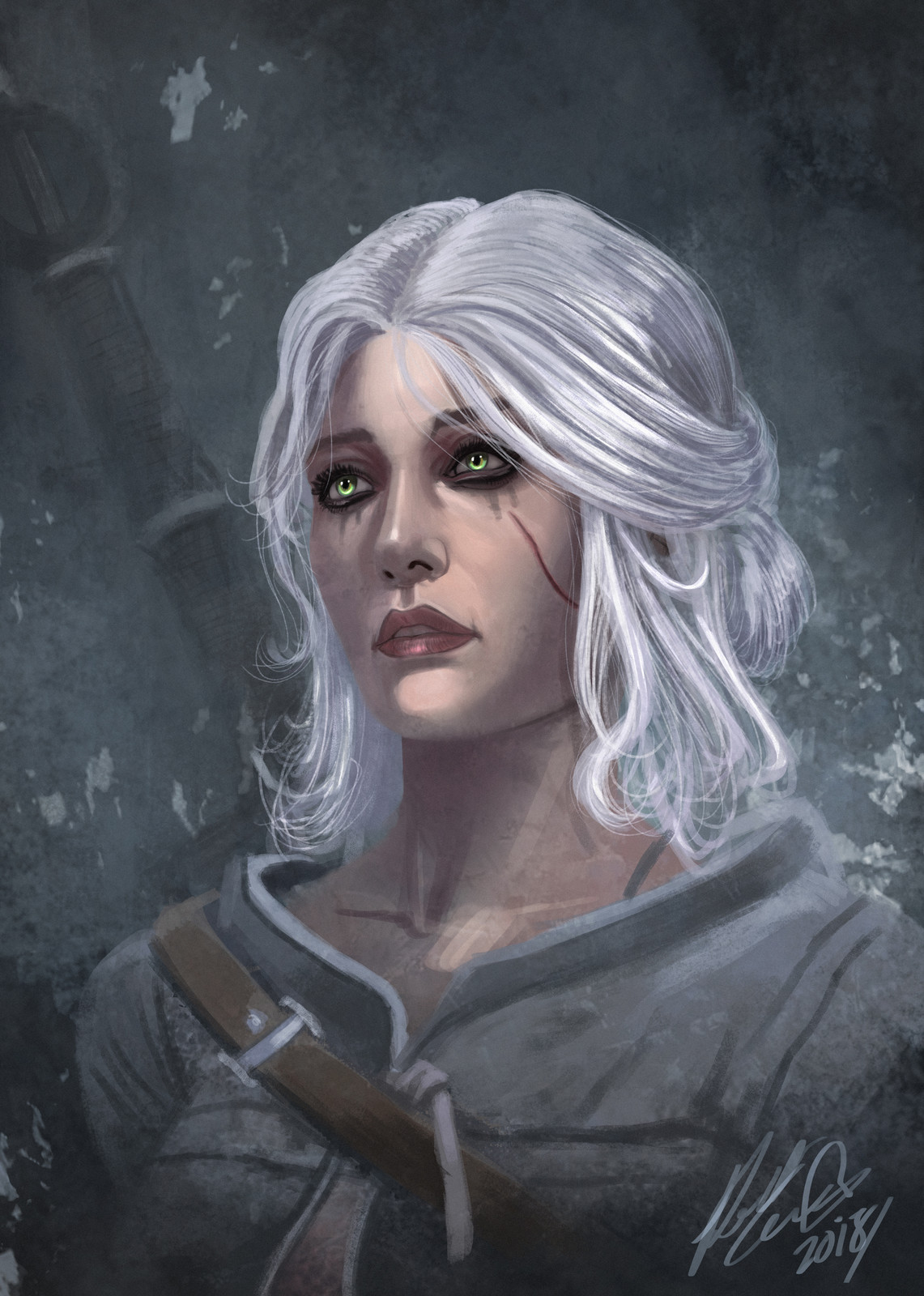 Ciri - Witcher 3 Fan art