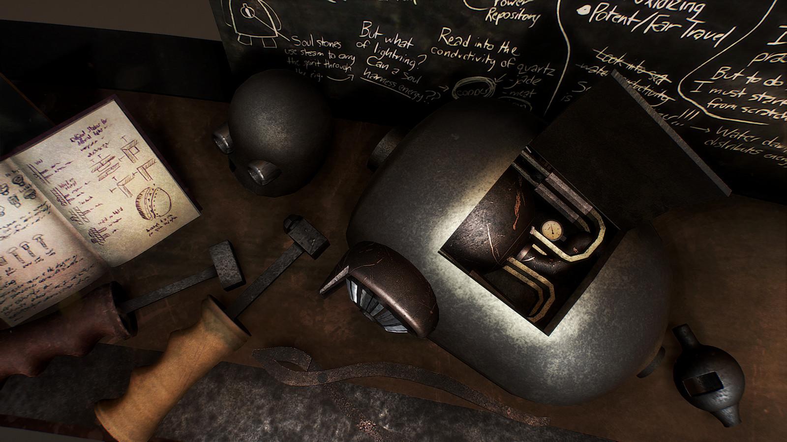 Some of the foundry men are inventors, set to the task of streamlining the foundry with new technology and designs.
