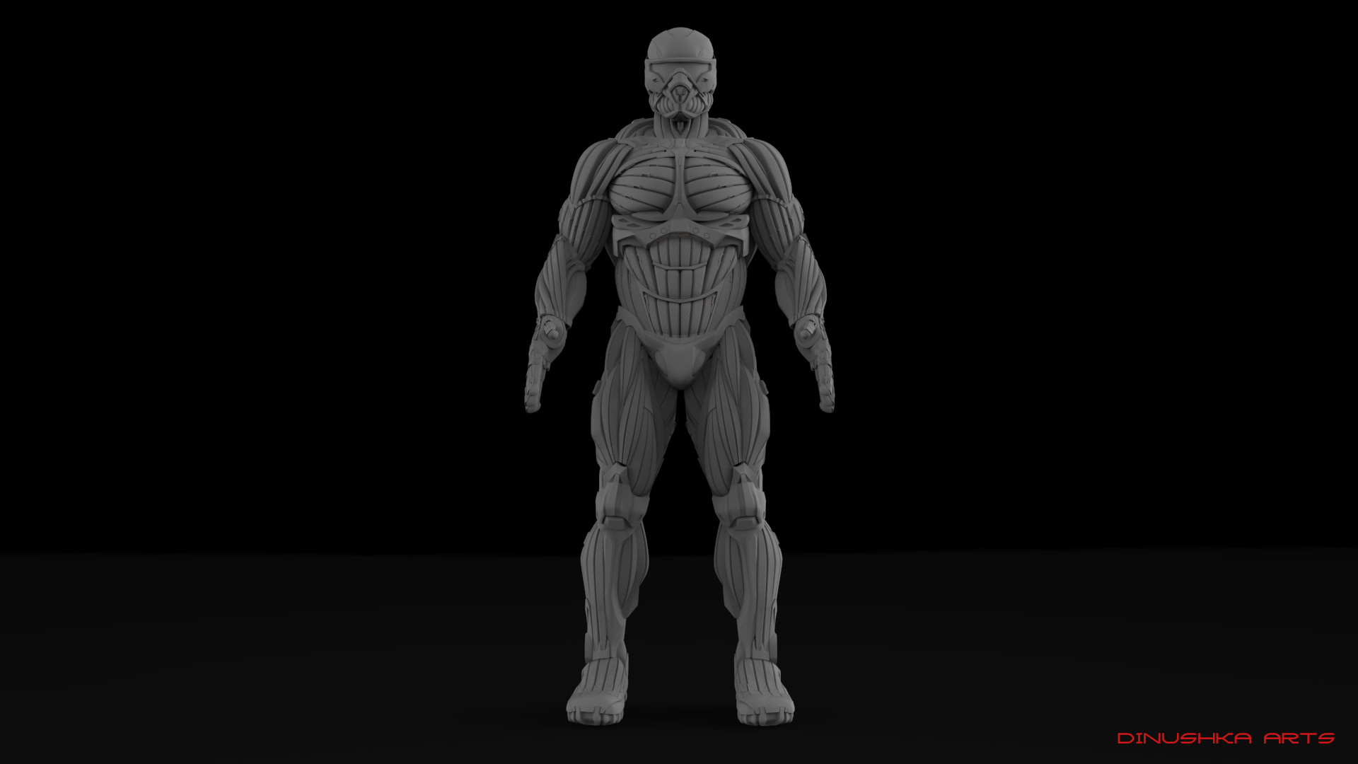 Artstation Crysis 3 Nanosuit Dinushka Anthony