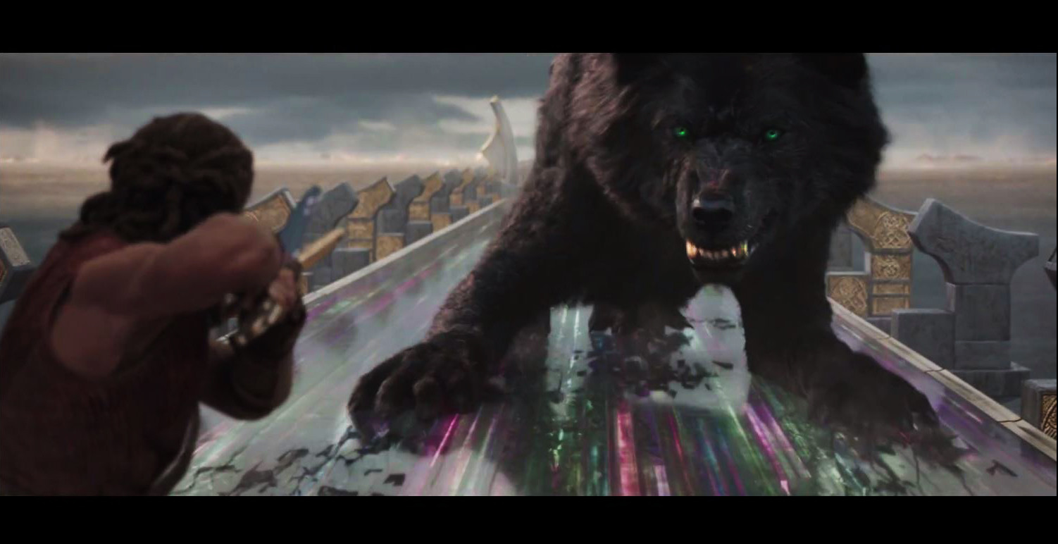 Hulk vs Fenris Wolf - Fight Scene - Thor Ragnarok (2017) Movie Clip HD 
