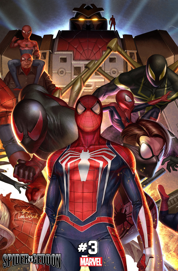 Spider-Geddon Connecting Cover 3 of 6