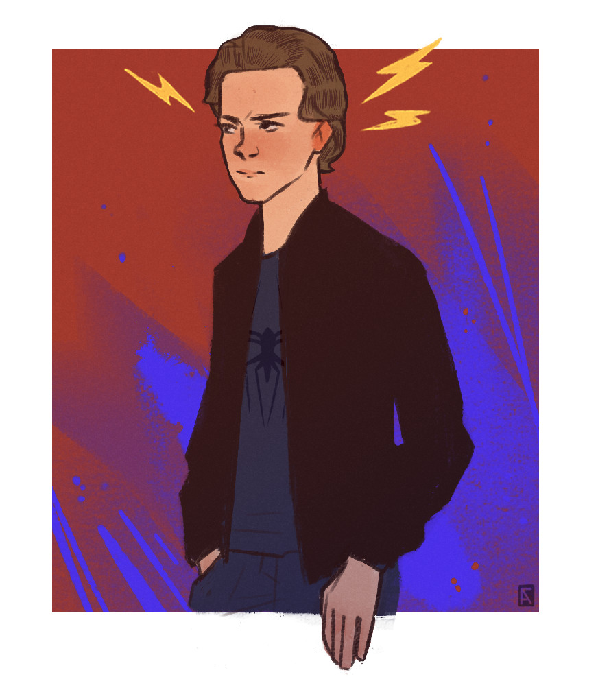 Wallpaper Anastasia Galyamina Spiderman Peter Parker Tom Holland For Free