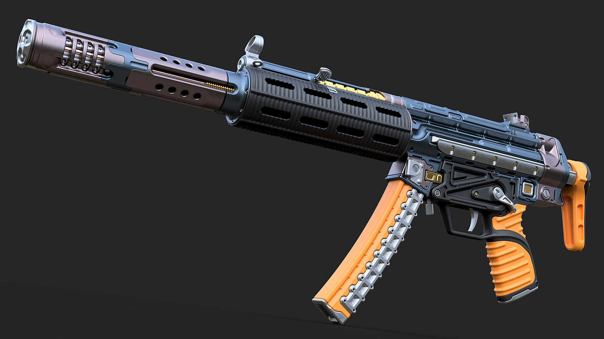 Artstation Mp5 Sd Astromatic Cs Go Workshop Skin Hans Palm