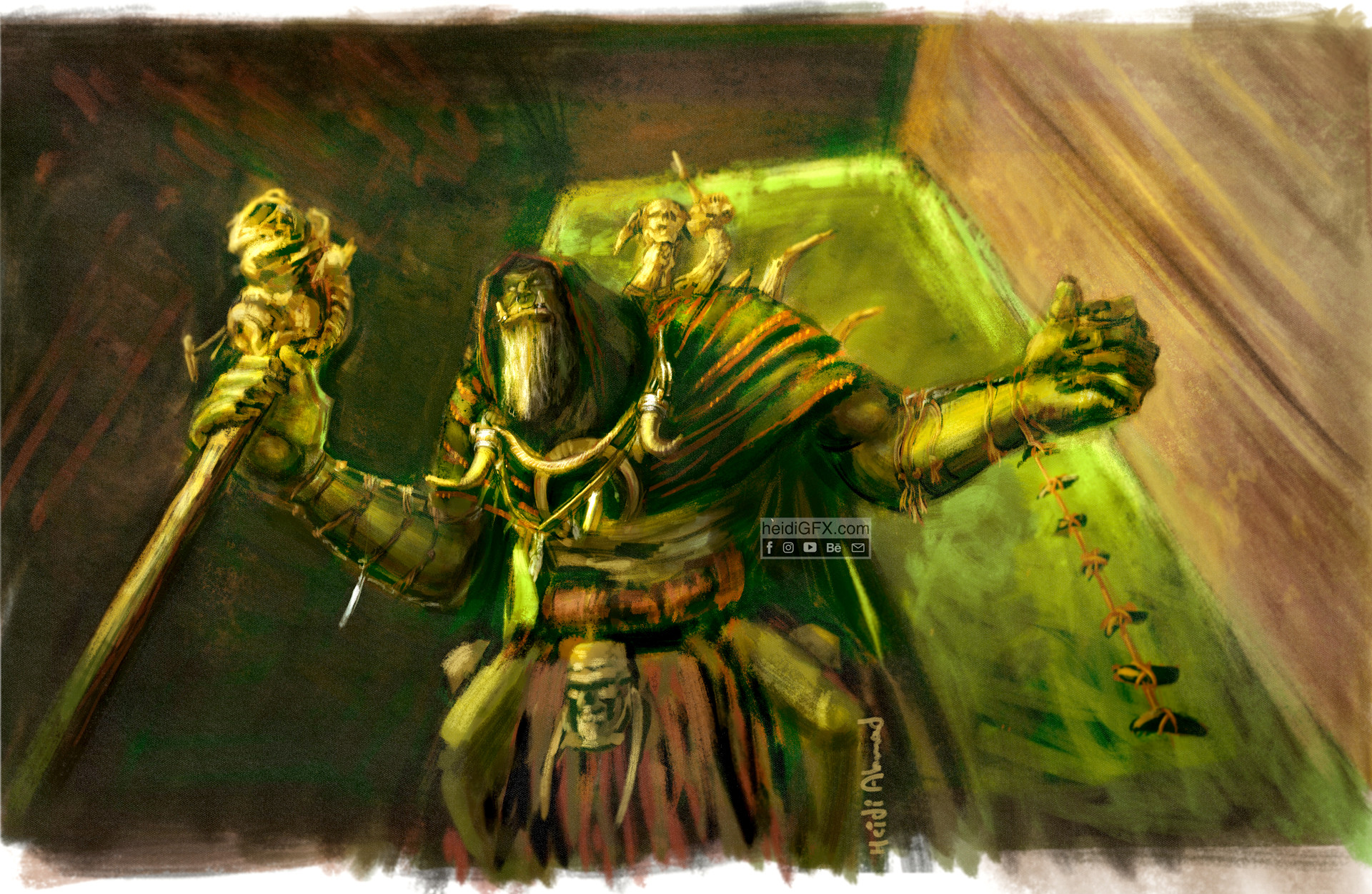 artstation gul dan world of