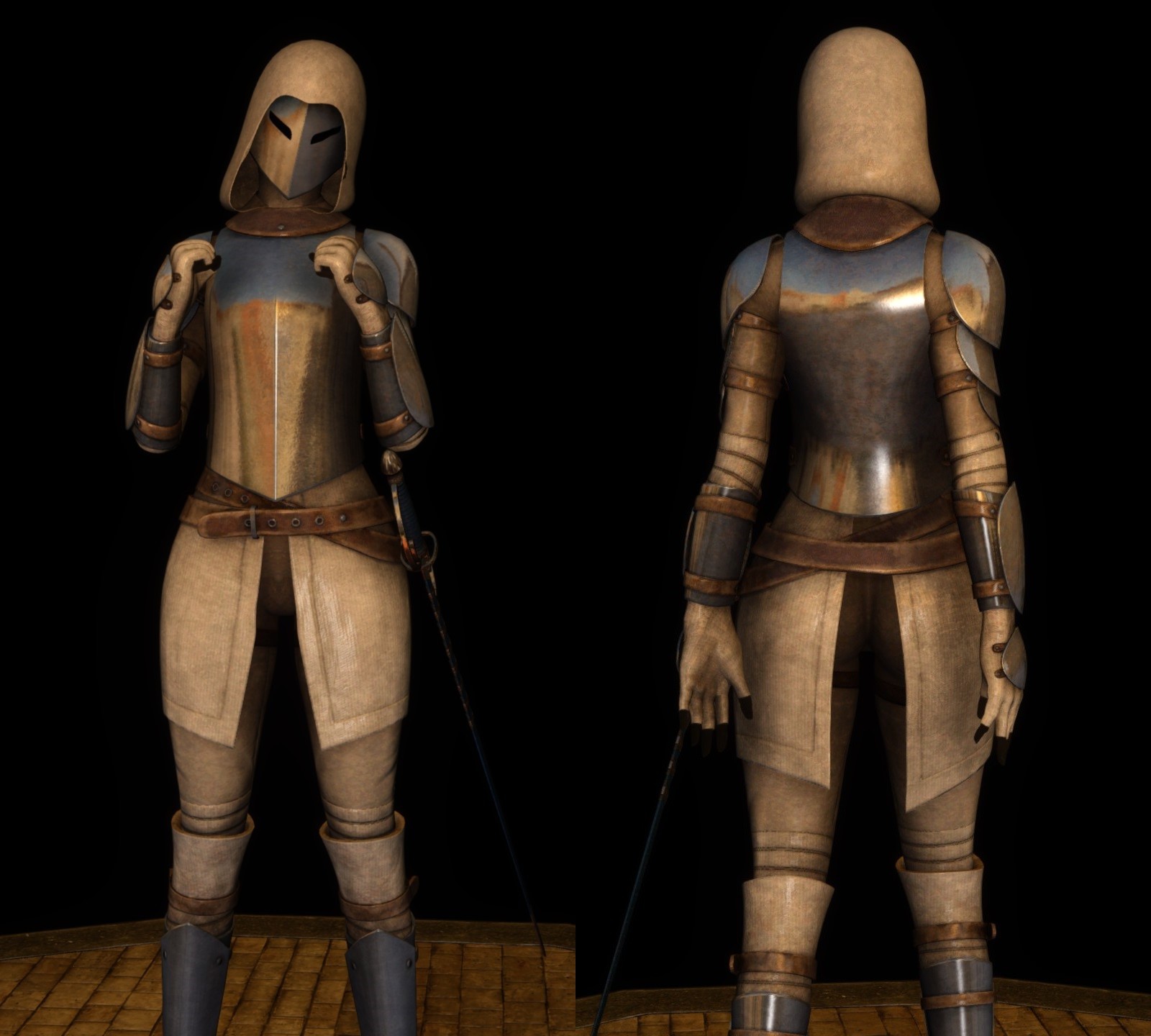 Peacekeeper Inspired Armour for Skyrim.