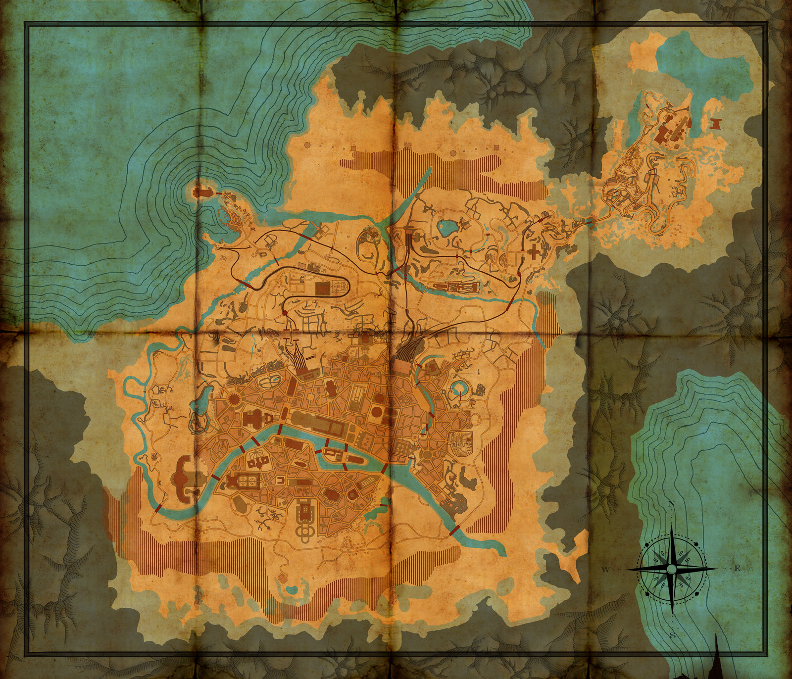 car locations in the sabotour