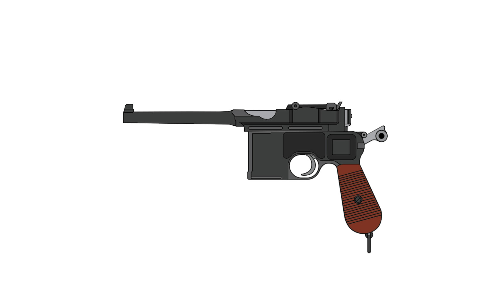 Маузер c96 чертеж