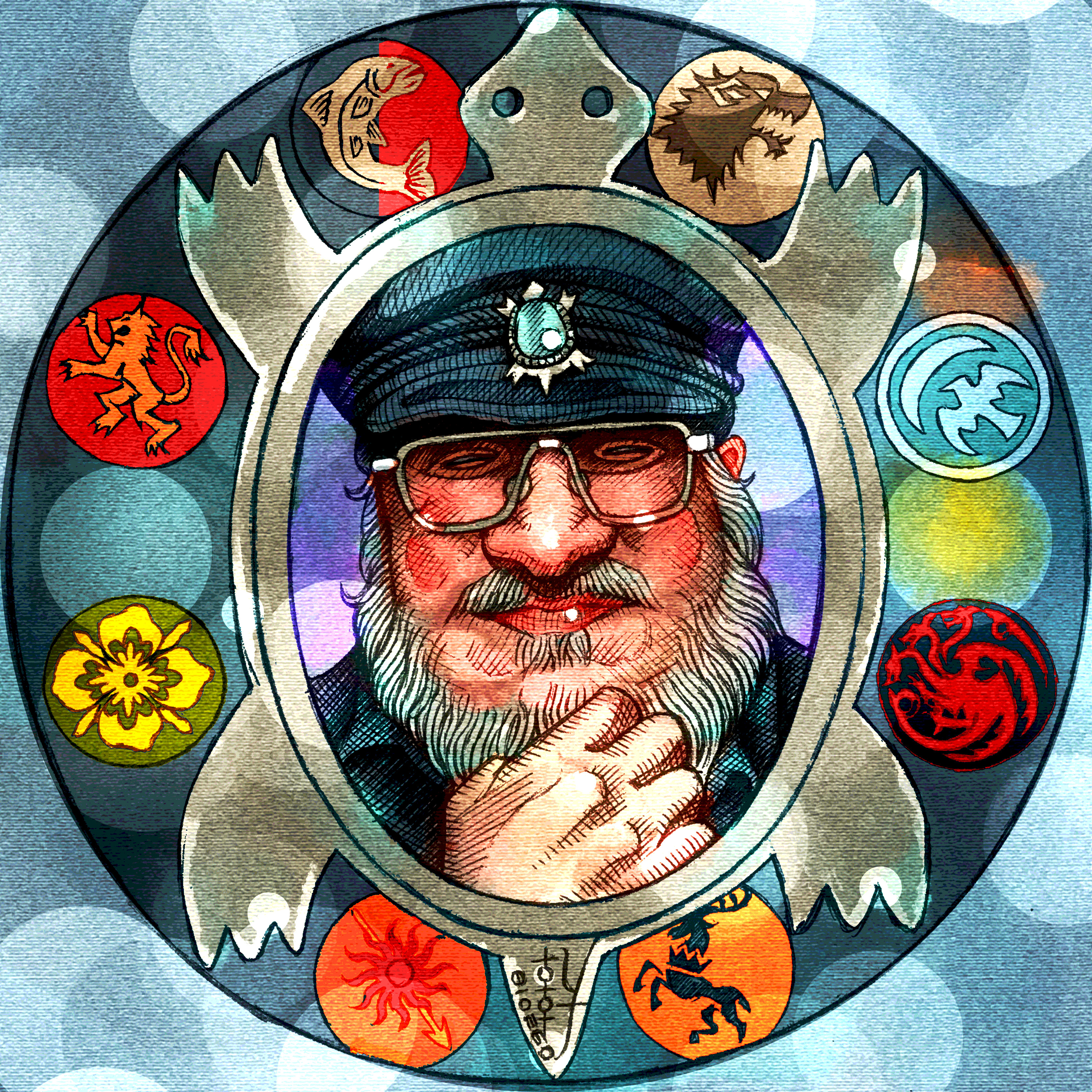 Day -09-20-18 - George of House Martin, Lord of Turtles