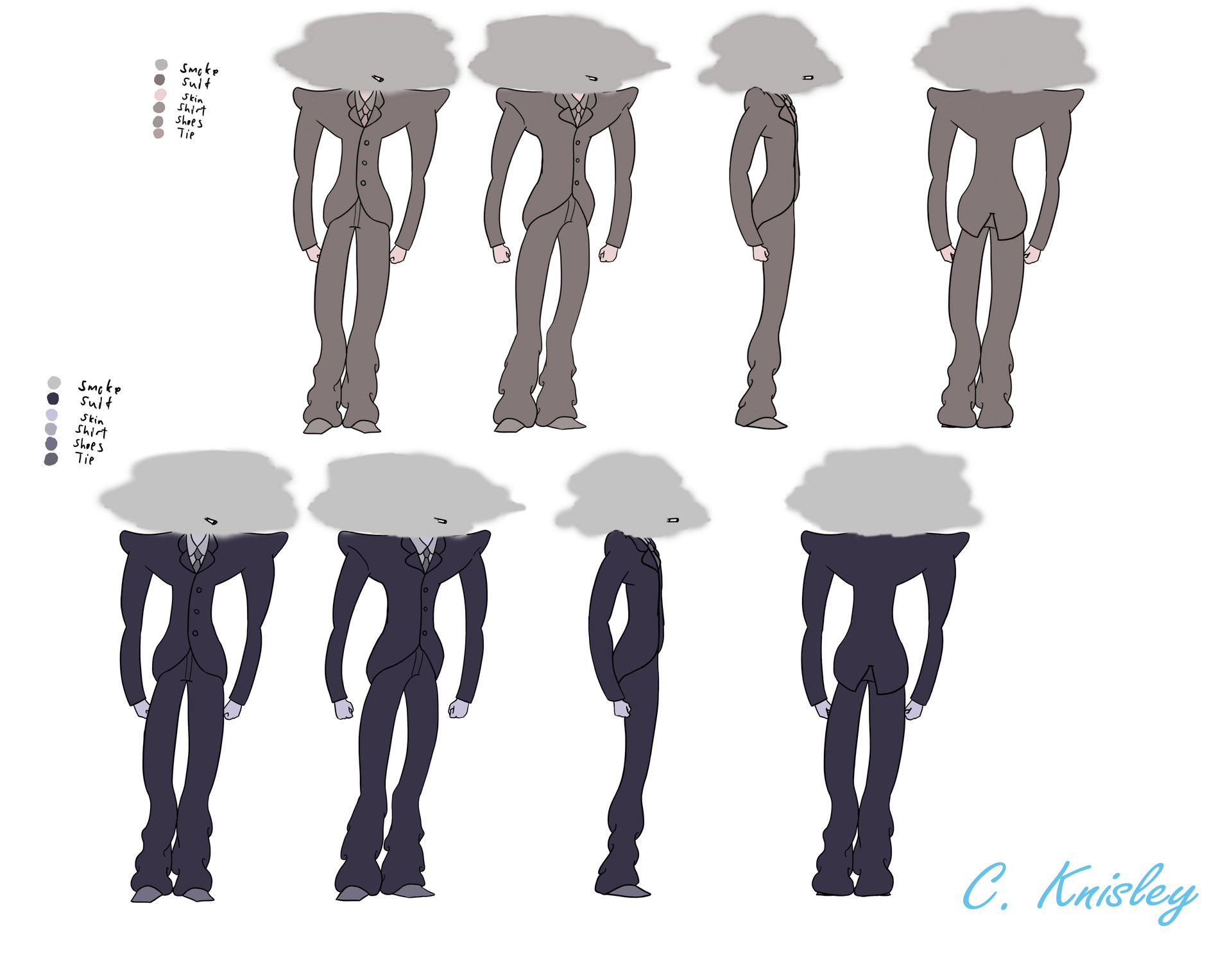 ArtStation Clouded Color Palettes